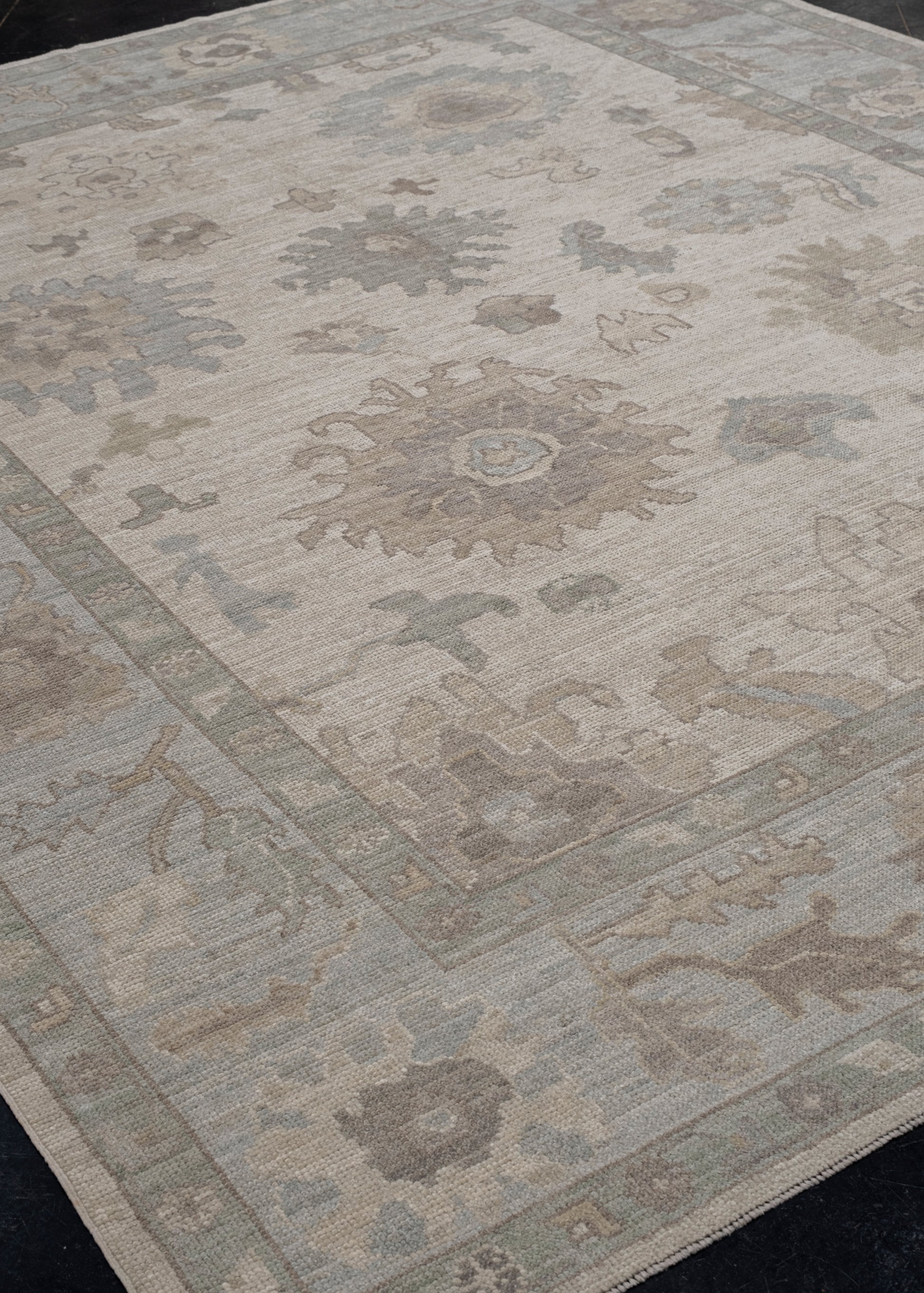 Turkish Oushak Rug 8'3" x 10'3" #11622