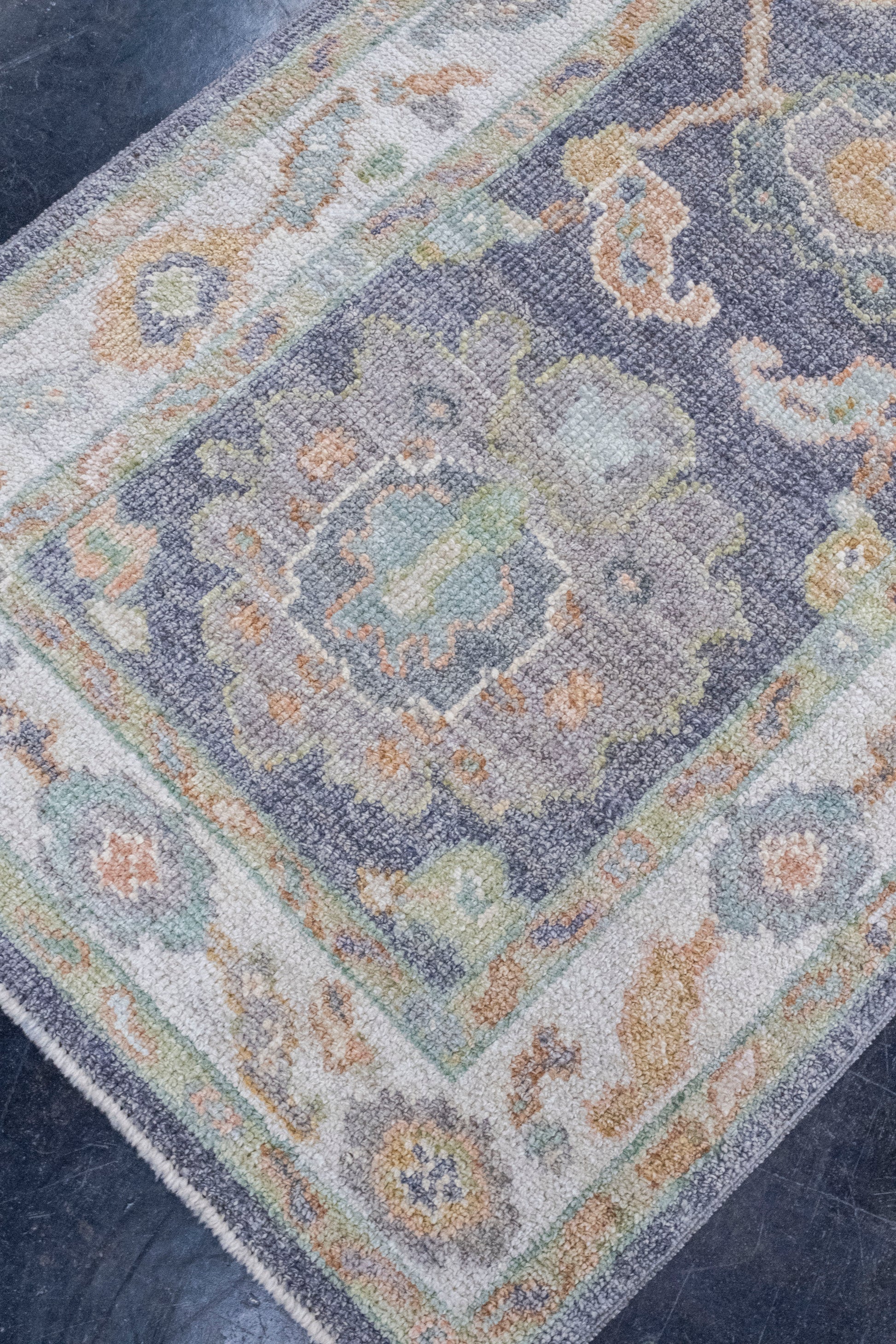 Turkish Oushak Rug 2'4" x 4'11" #16524