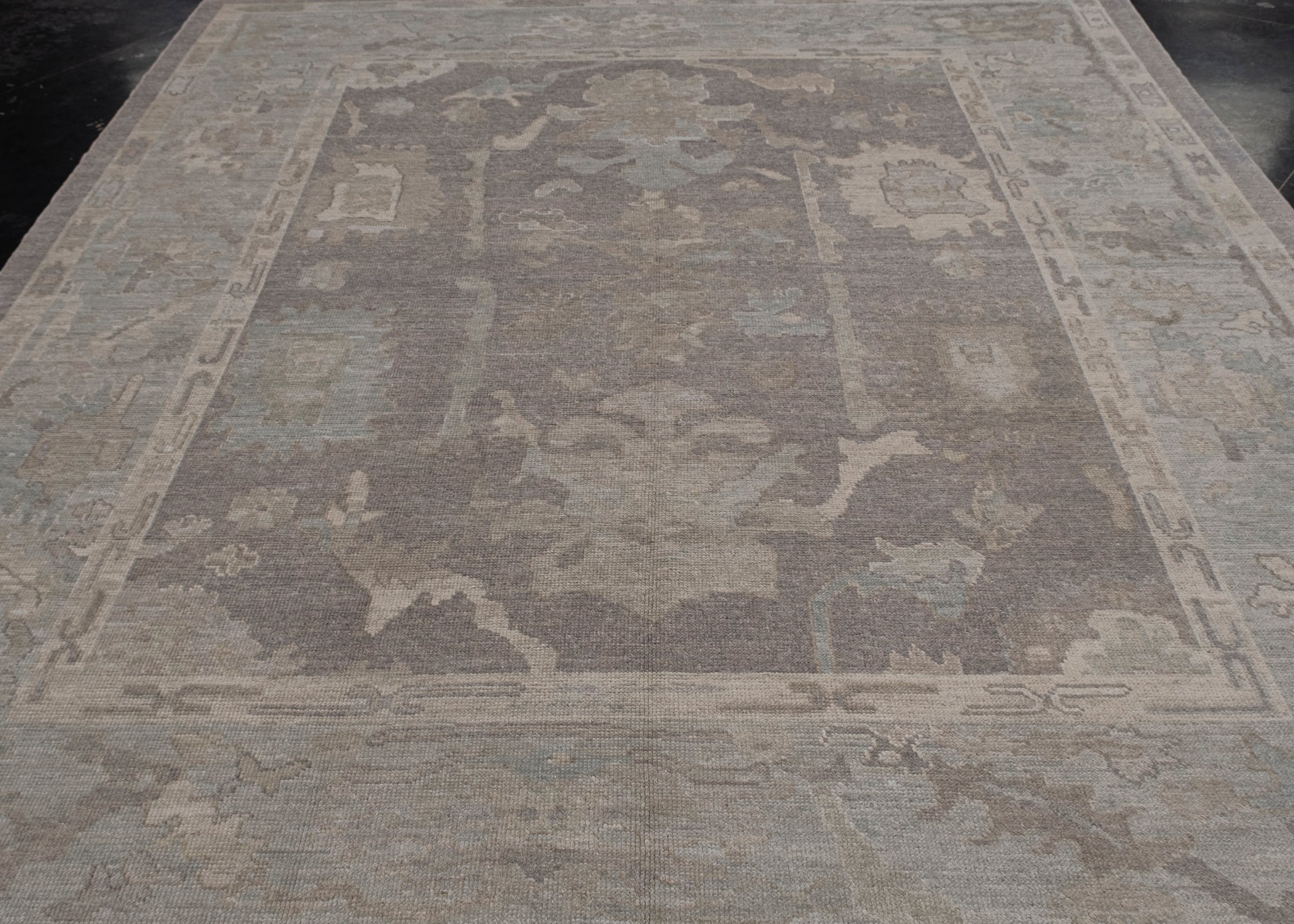 Turkish Oushak Rug 8'6" x 10'5" #11775