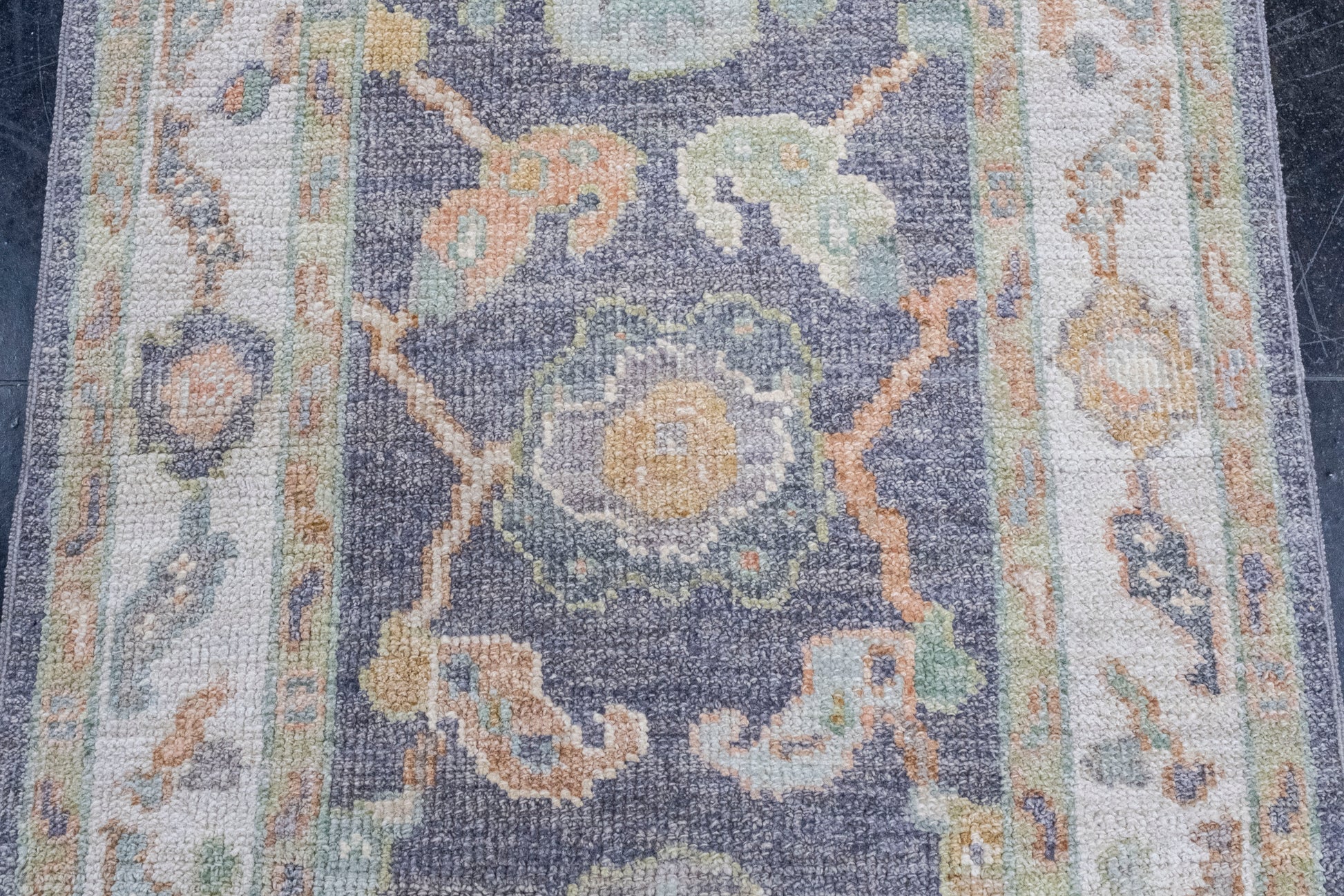 Turkish Oushak Rug 2'4" x 4'11" #16524