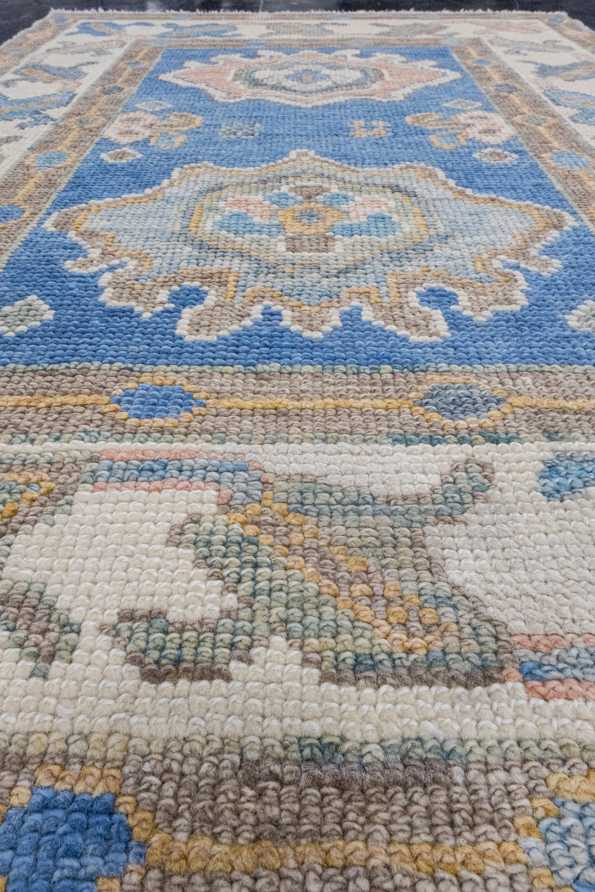 Turkish Oushak Rug 2'10" x 4'1" #16590