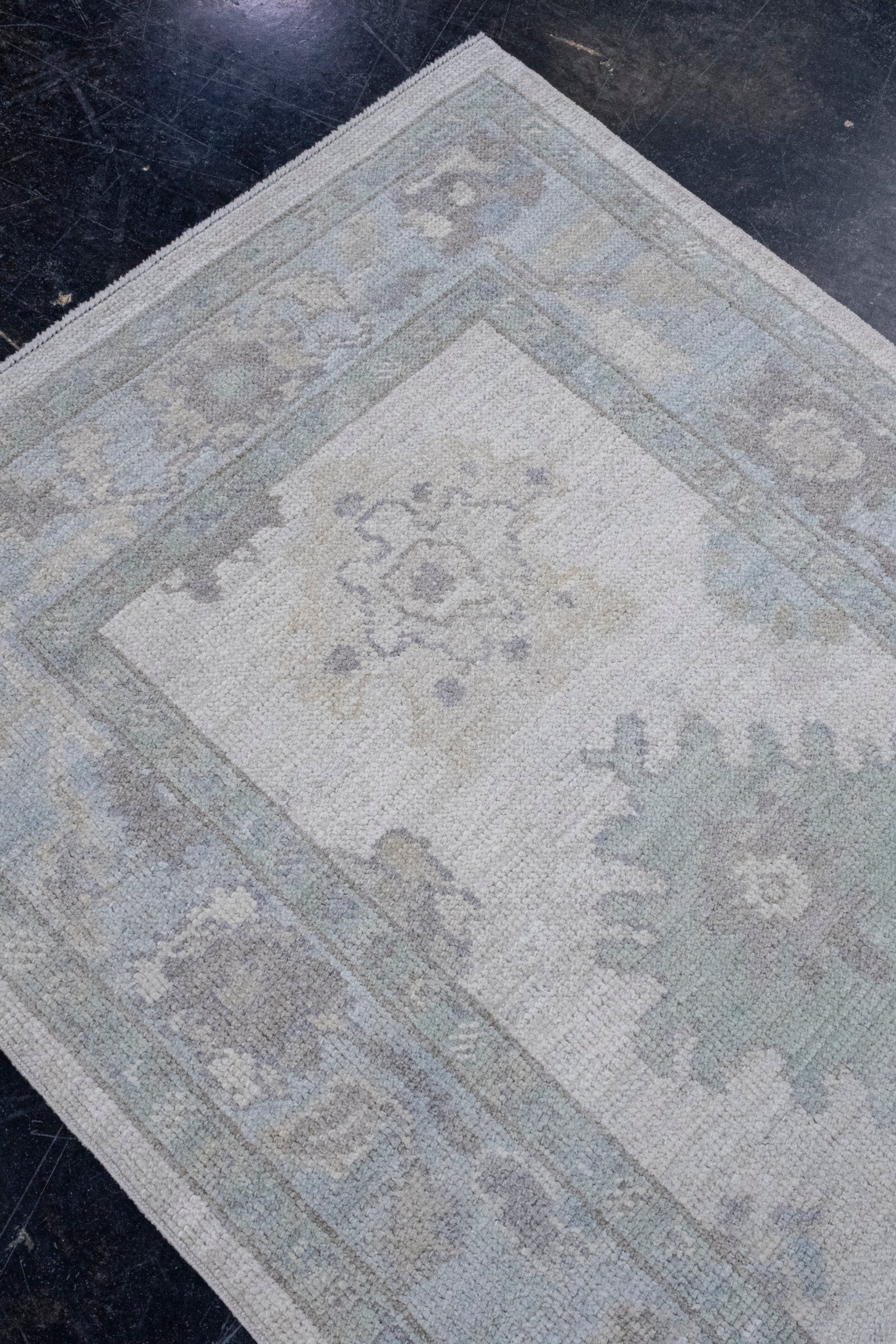 Turkish Oushak Rug 3'1" x 5'2" #16380