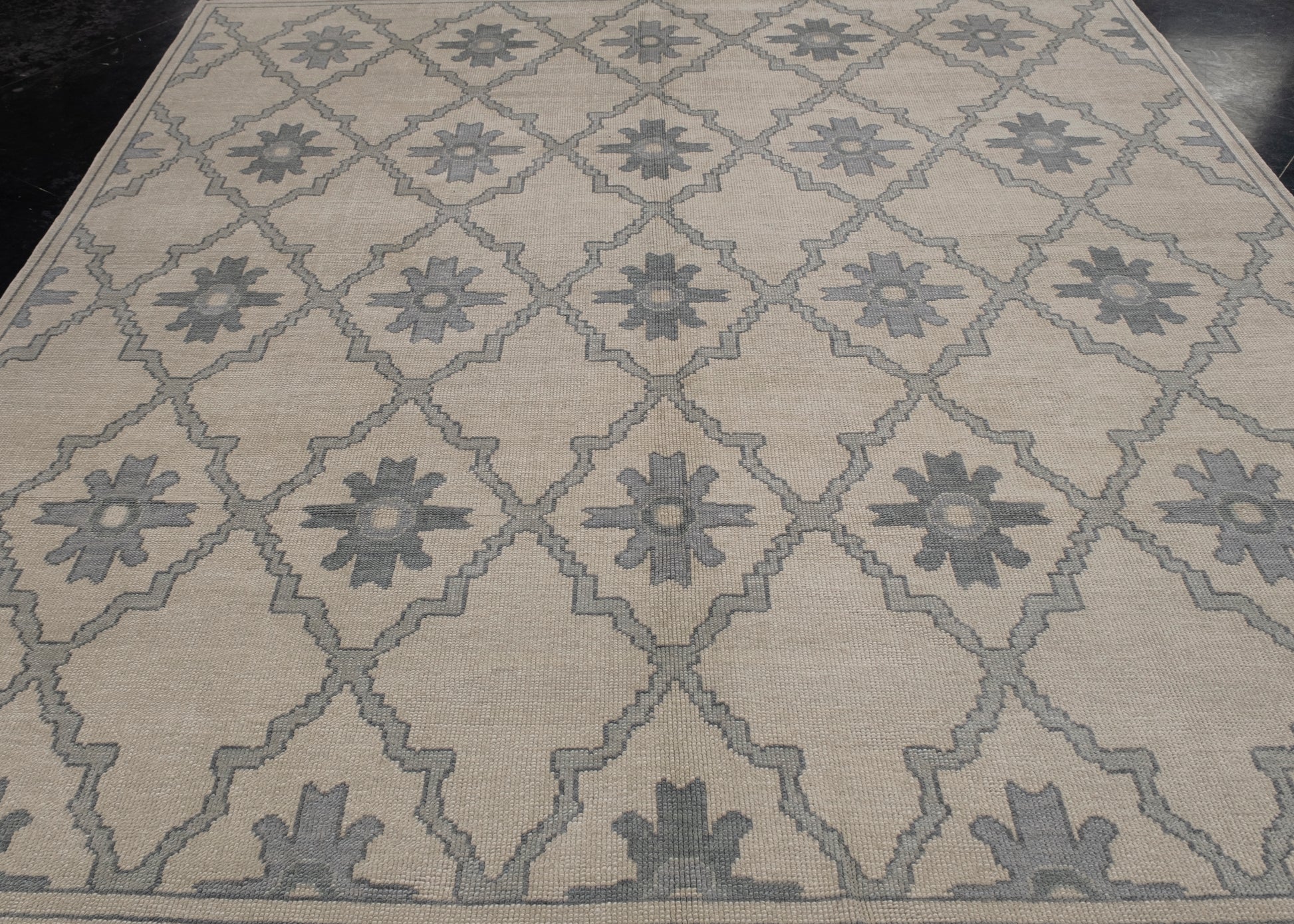 Turkish Oushak Rug 8'6" x 9'5" #11931