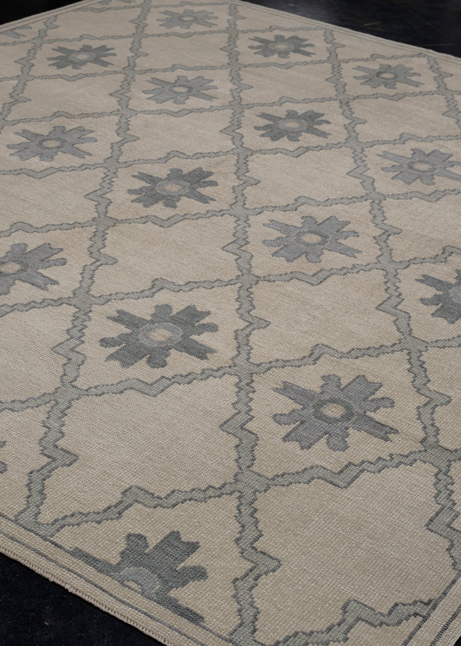 Turkish Oushak Rug 8'6" x 9'5" #11931