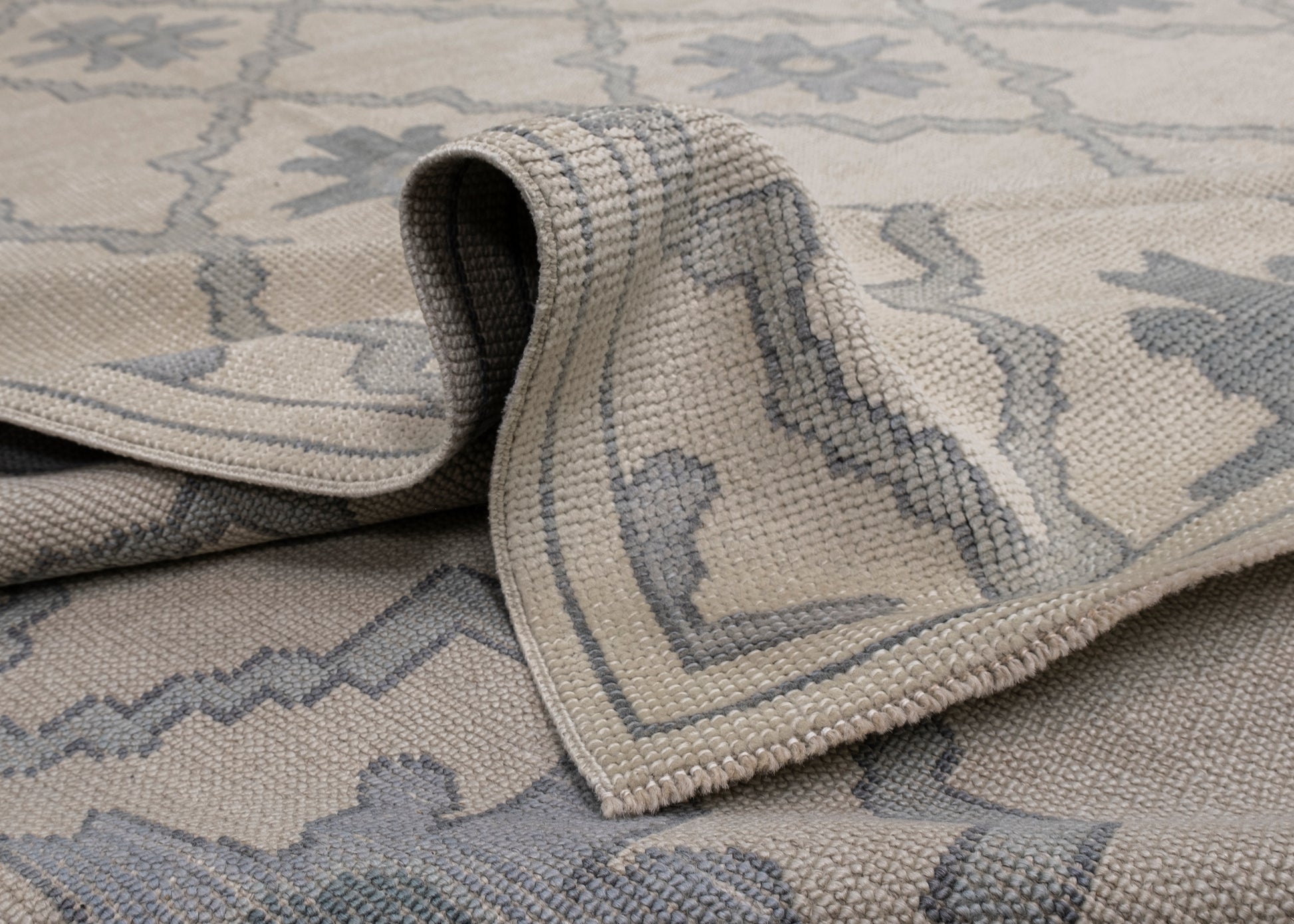 Turkish Oushak Rug 8'6" x 9'5" #11931