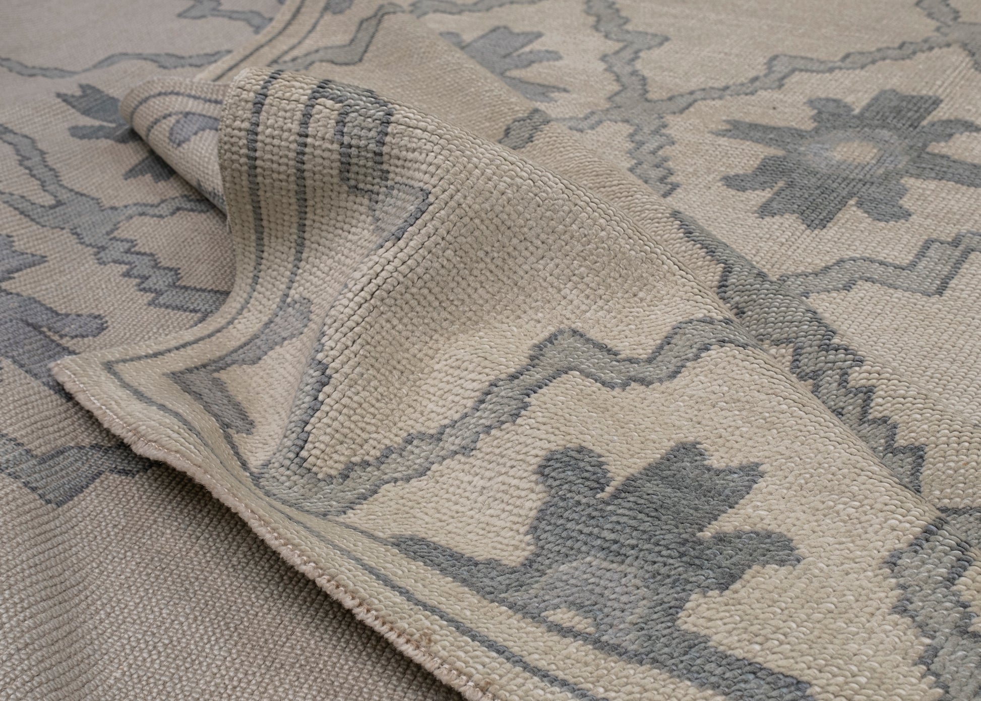 Turkish Oushak Rug 8'6" x 9'5" #11931
