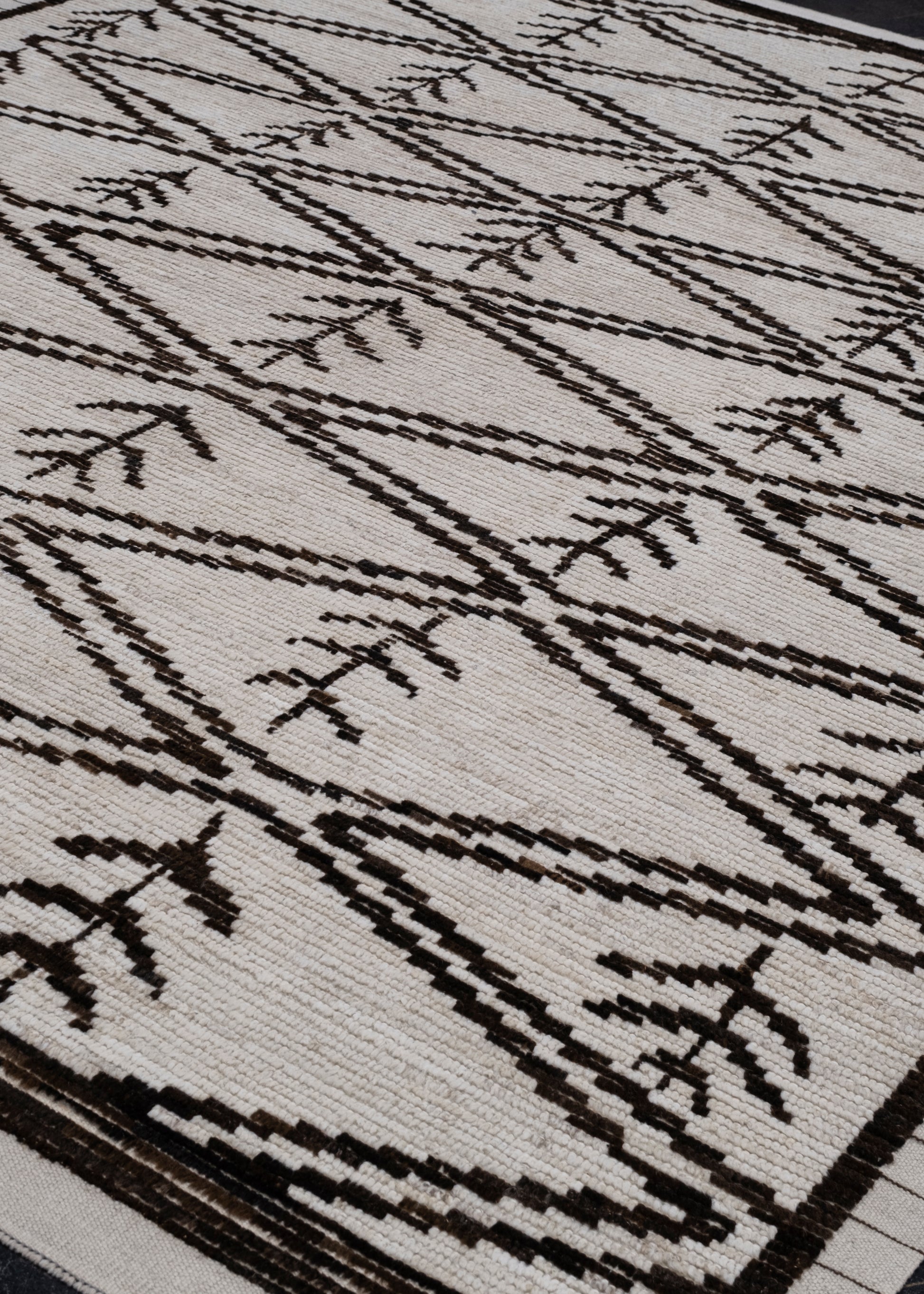 Turkish Tulu Rug Hand Knotted Rug 8'4" x 10'2" #6231