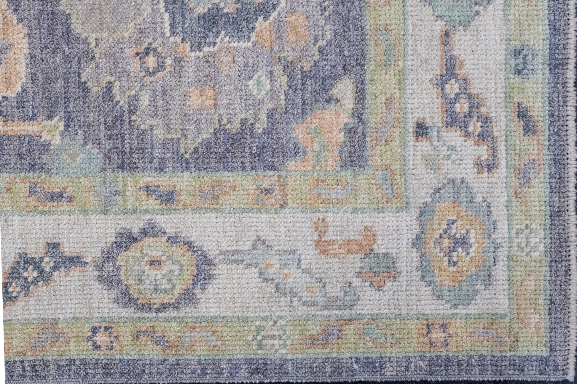 Turkish Oushak Rug 3'2" x 5'1" #16501