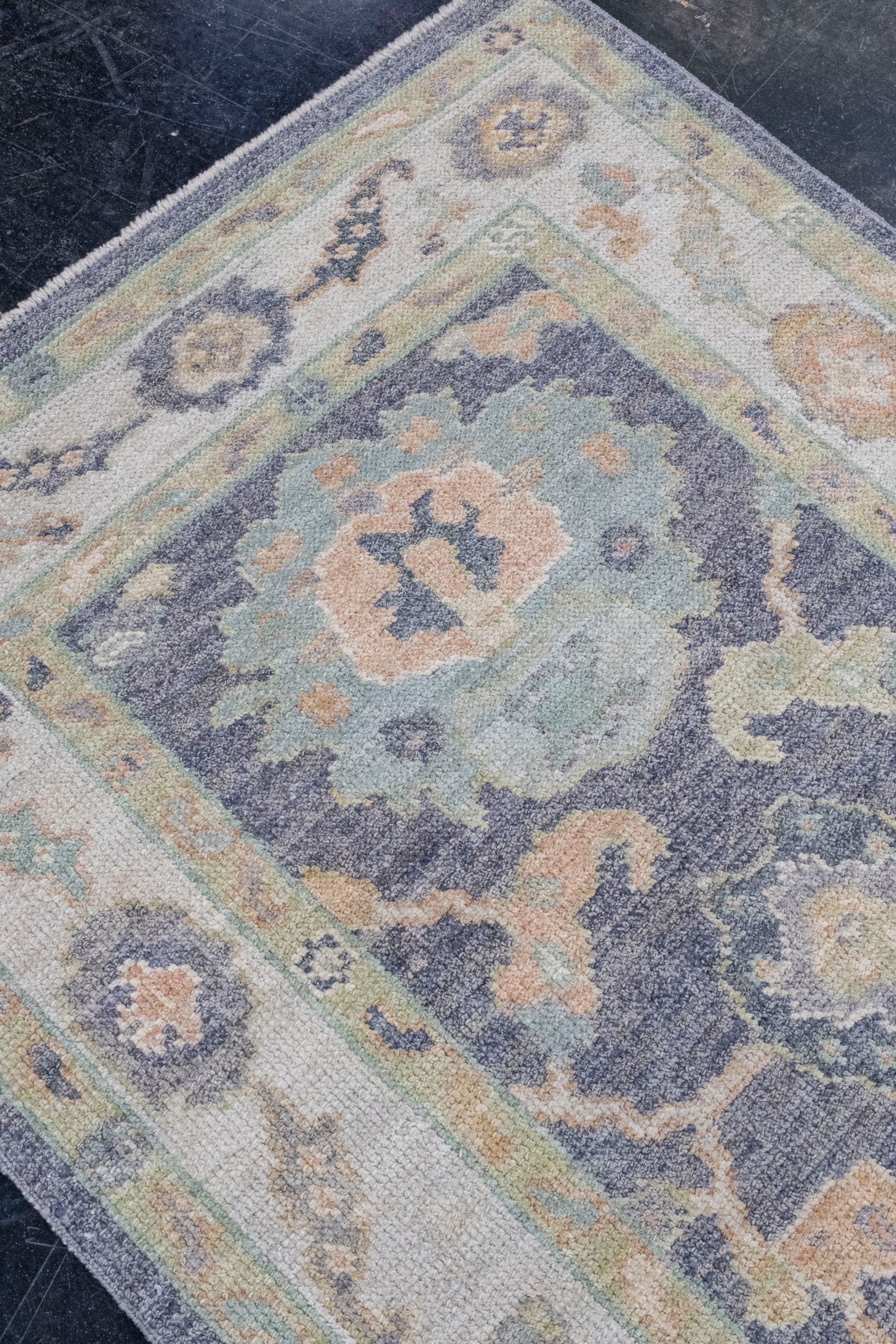 Turkish Oushak Rug 3'2" x 5'1" #16501