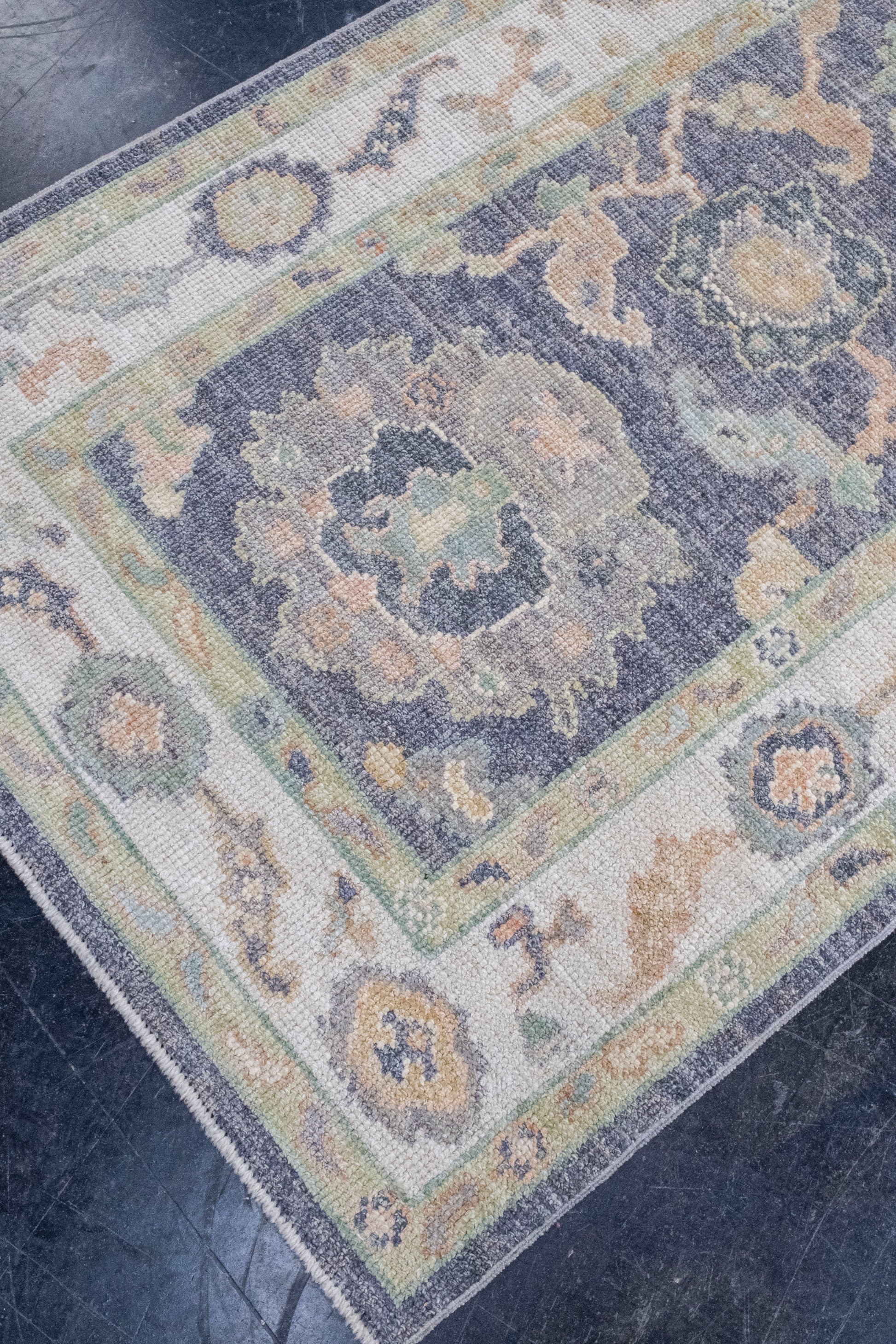 Turkish Oushak Rug 3'2" x 5'2" #16430