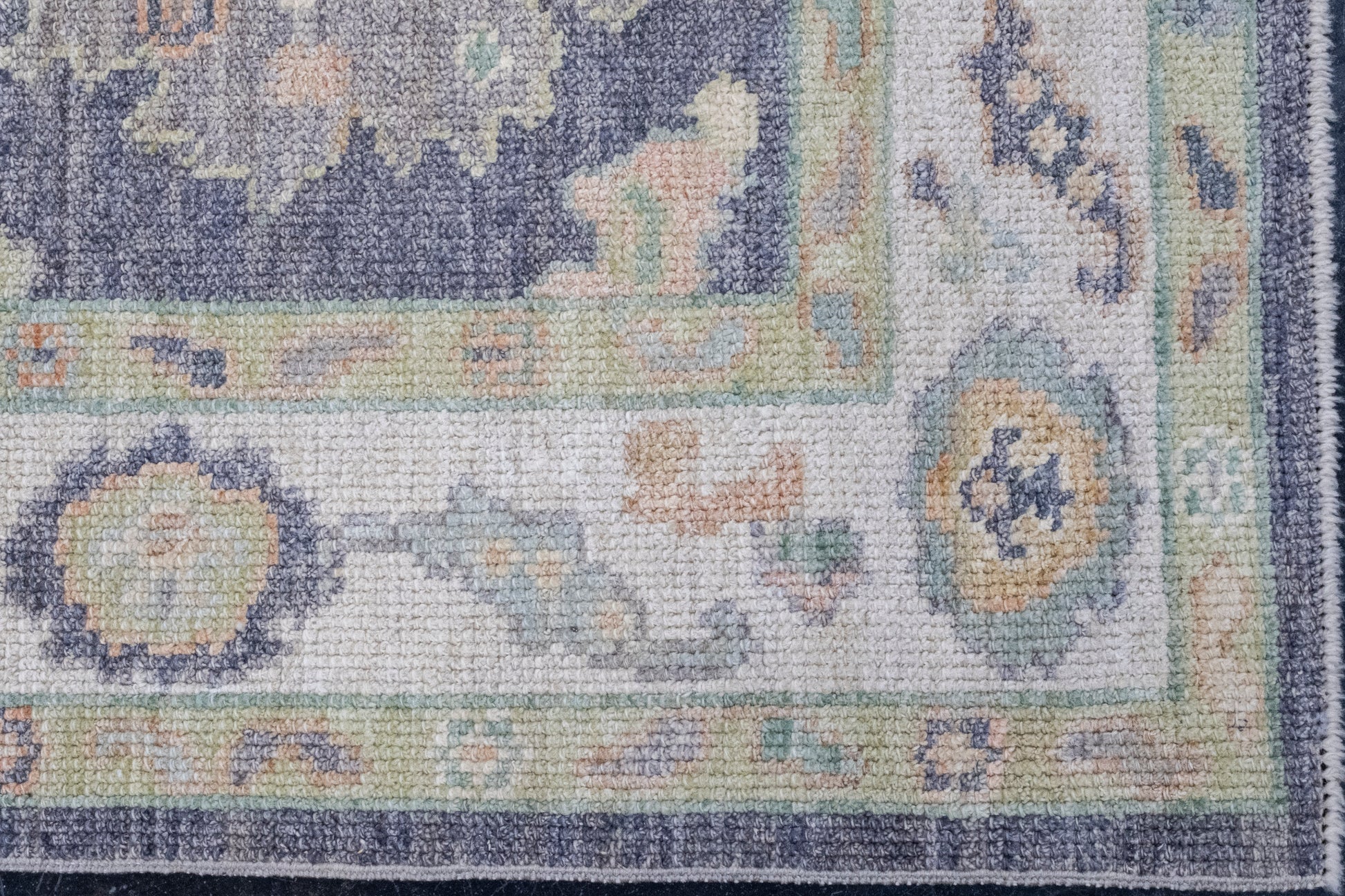 Turkish Oushak Rug 3'2" x 5'2" #16430