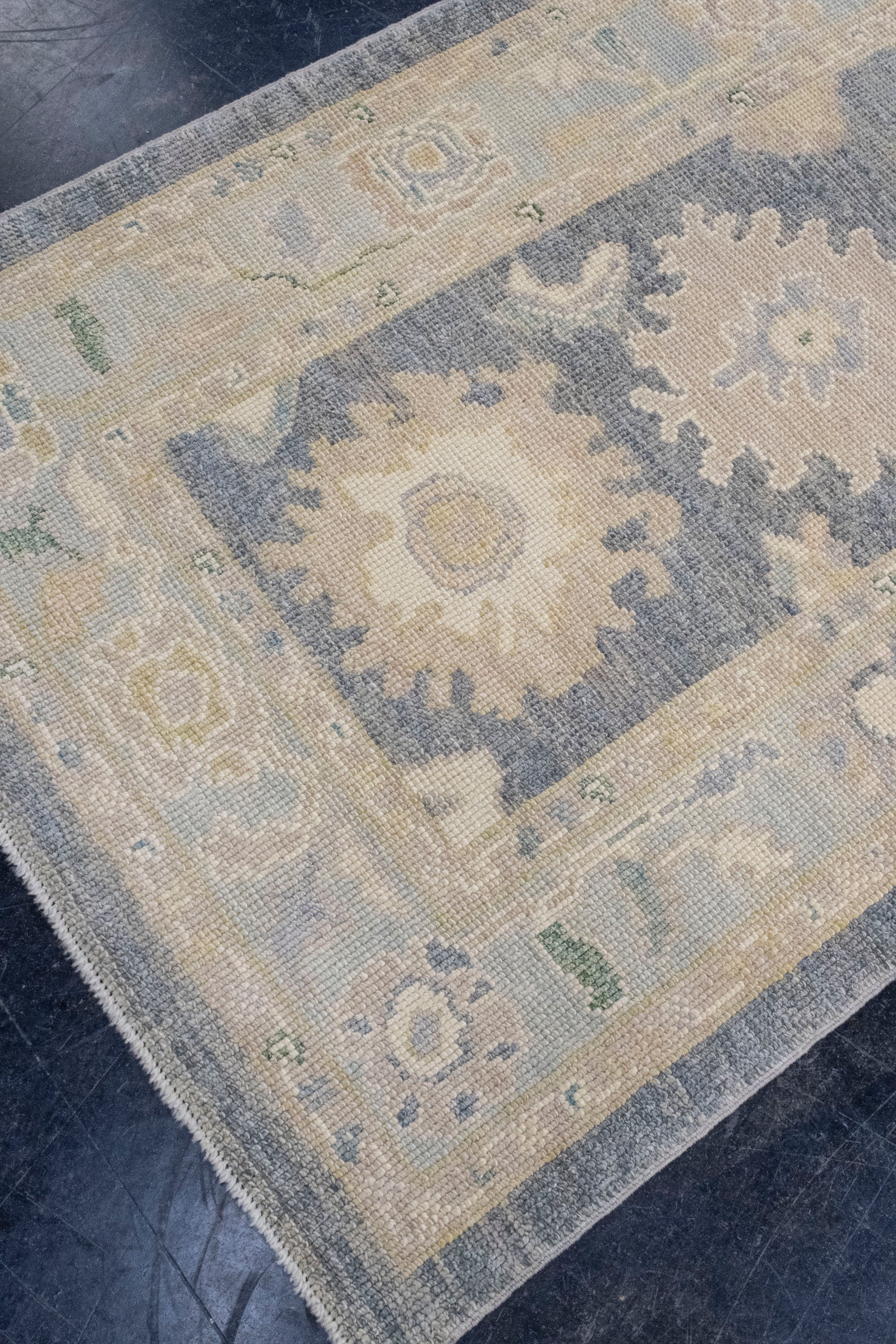 Turkish Oushak Rug 3'3" x 5'2" #16679