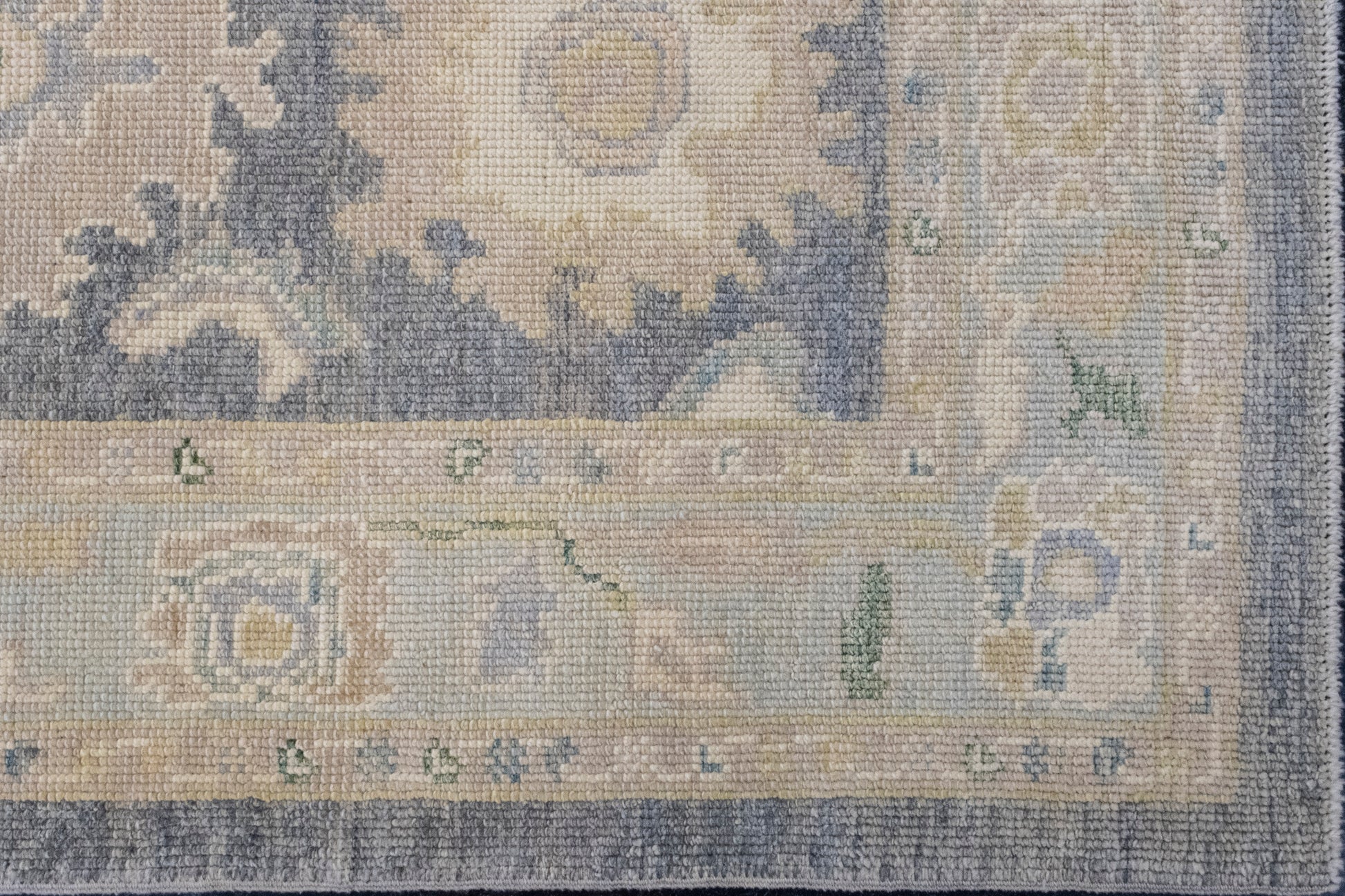 Turkish Oushak Rug 3'3" x 5'2" #16679