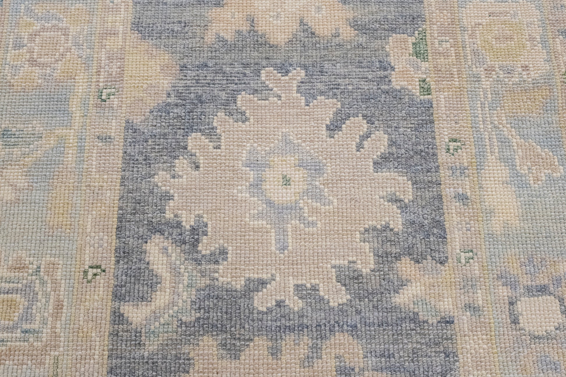 Turkish Oushak Rug 3'3" x 5'2" #16679