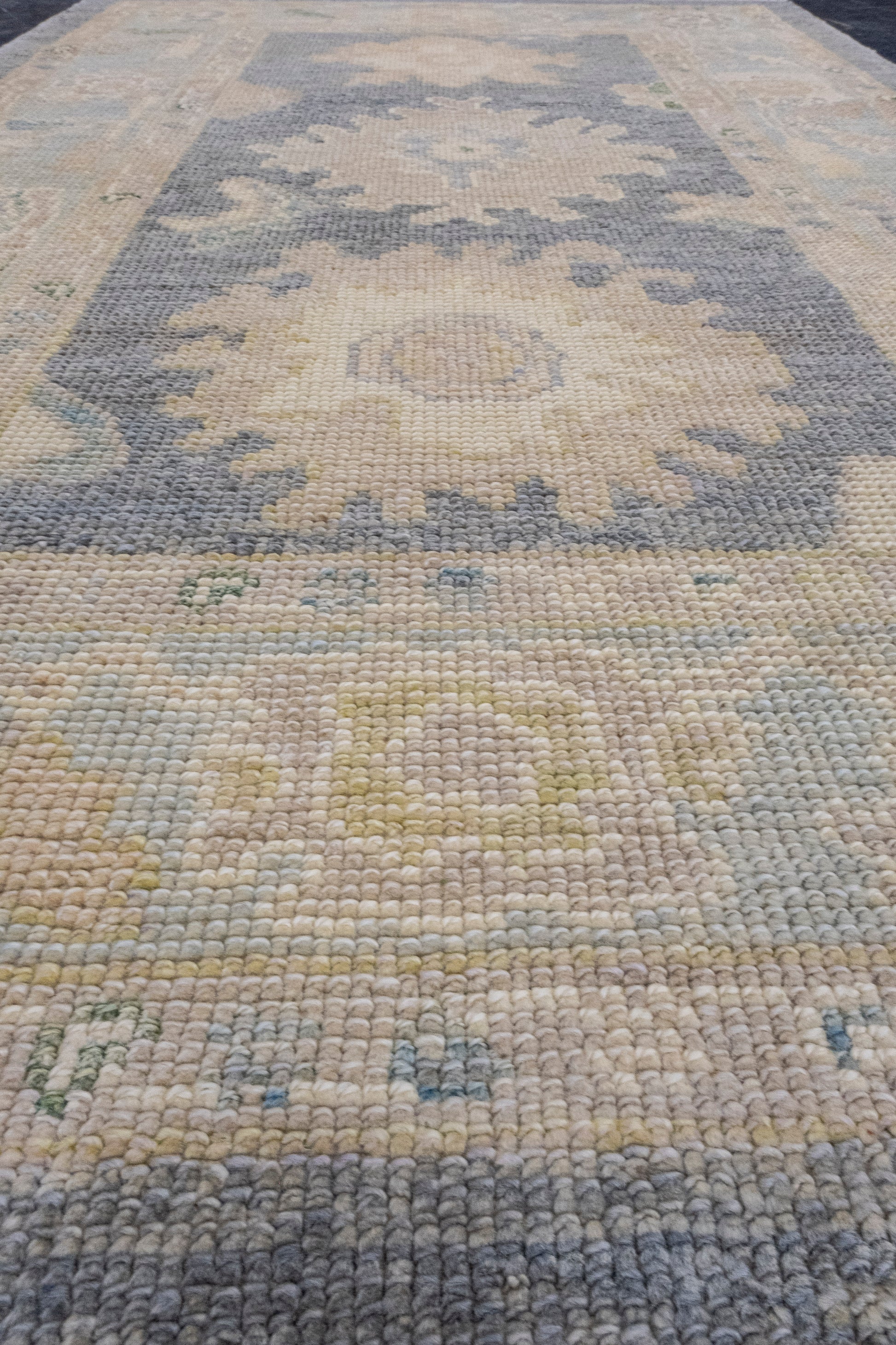 Turkish Oushak Rug 3'3" x 5'2" #16679