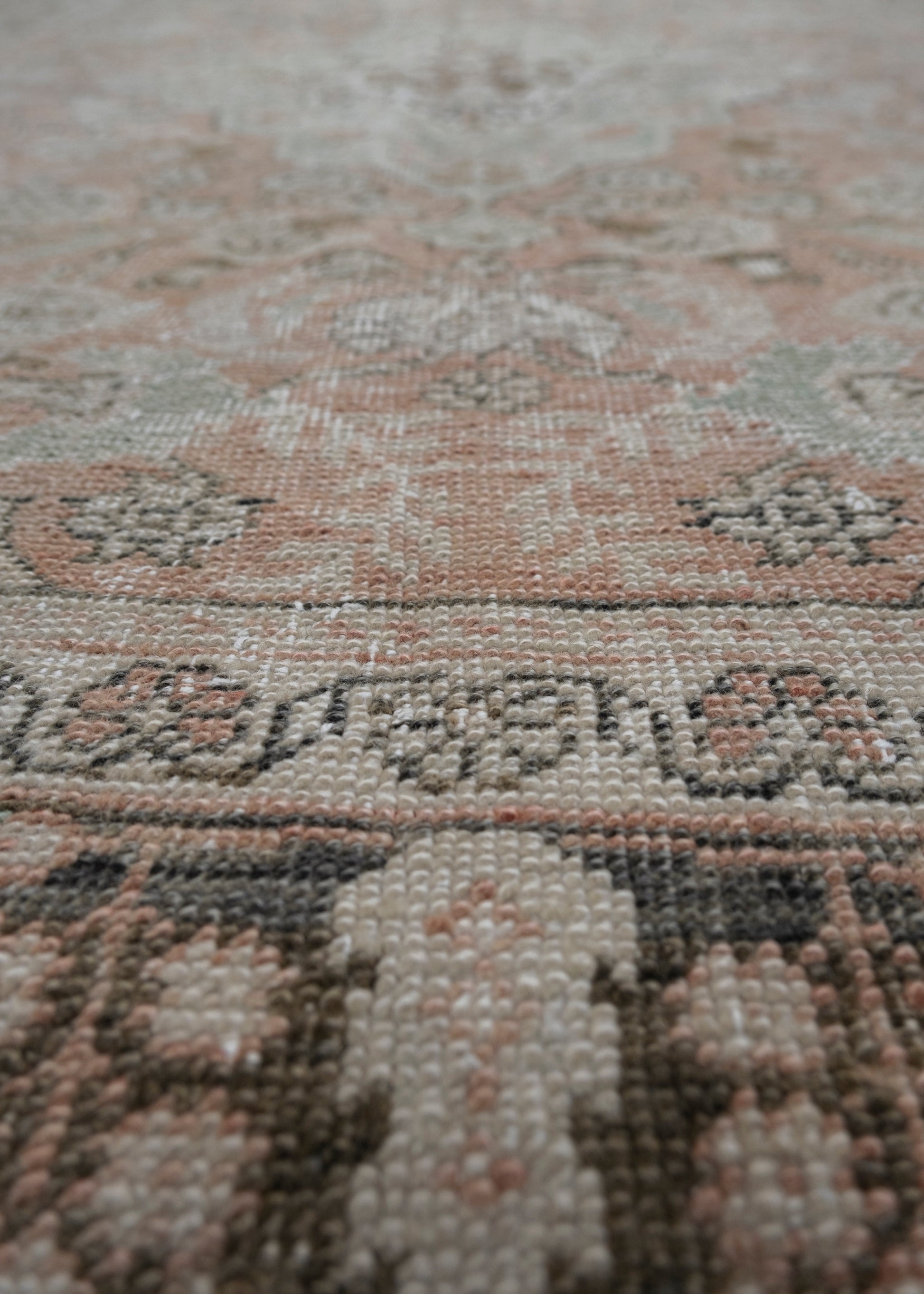 Turkish Vintage Anatolian Rug 4'4" x 6'3" #6061