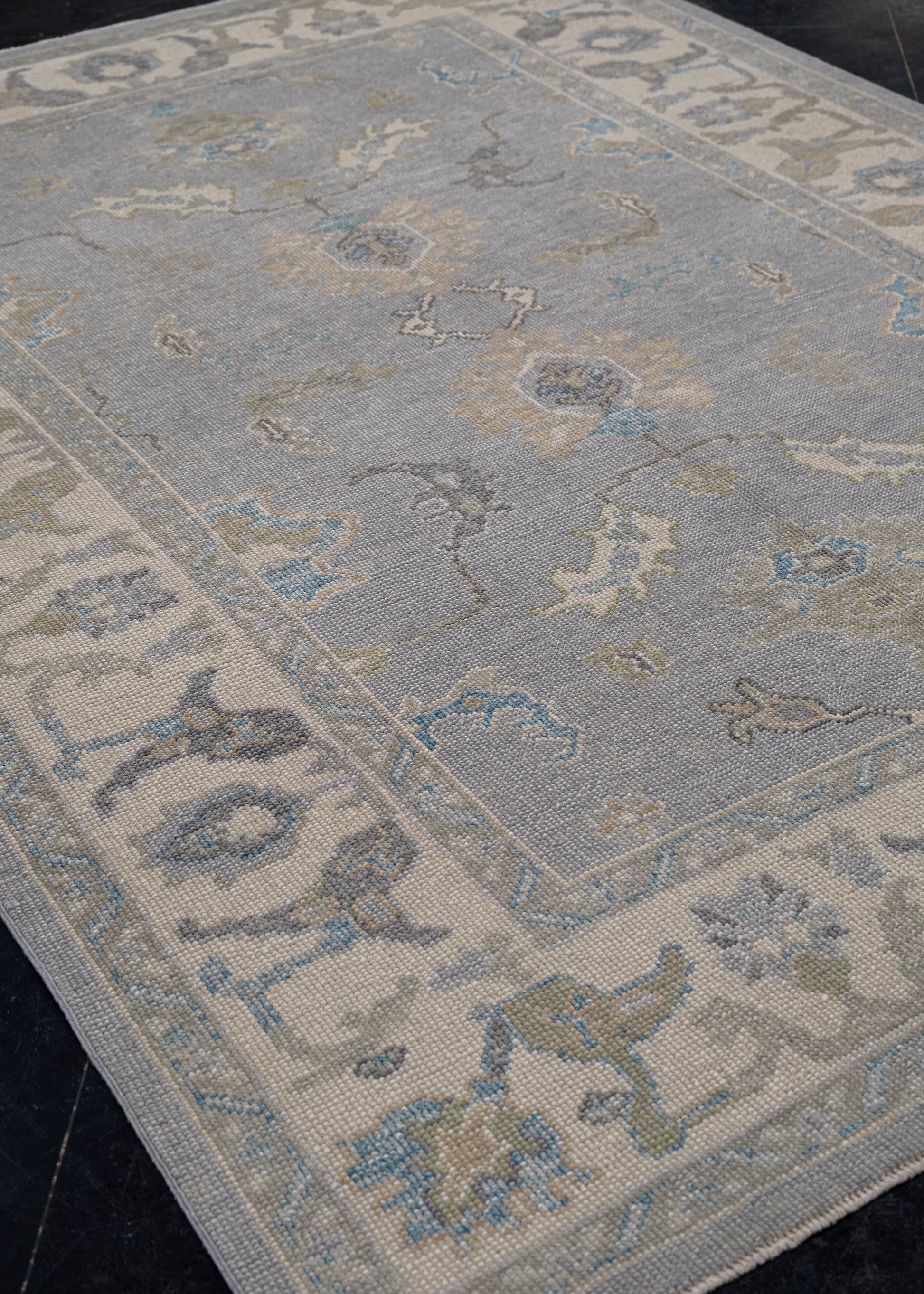 Turkish Oushak Rug 6'4" x 9'1" #11914