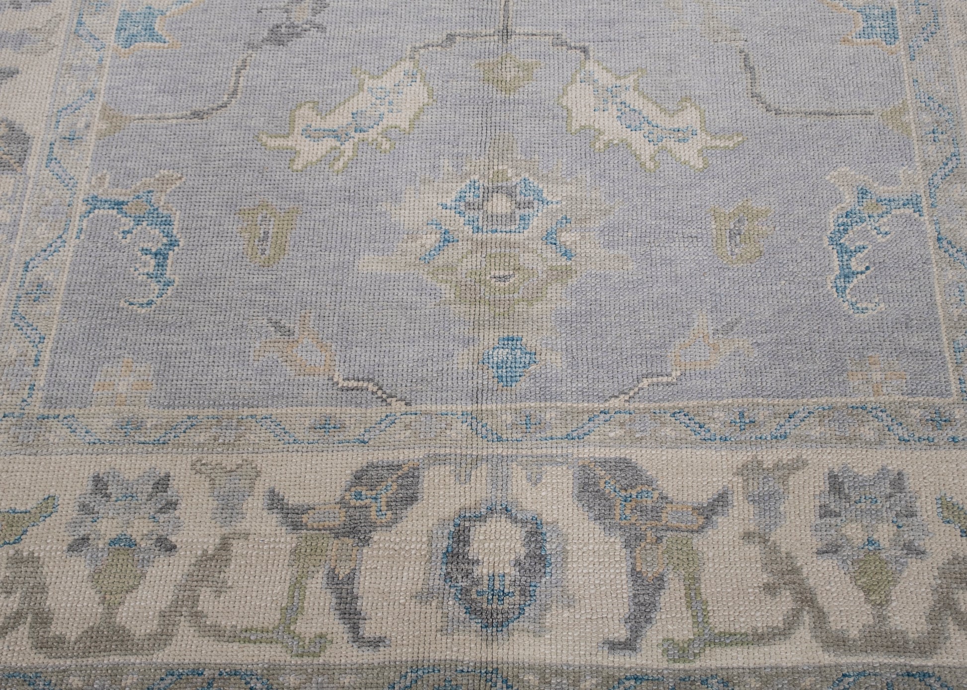 Turkish Oushak Rug 6'4" x 9'1" #11914