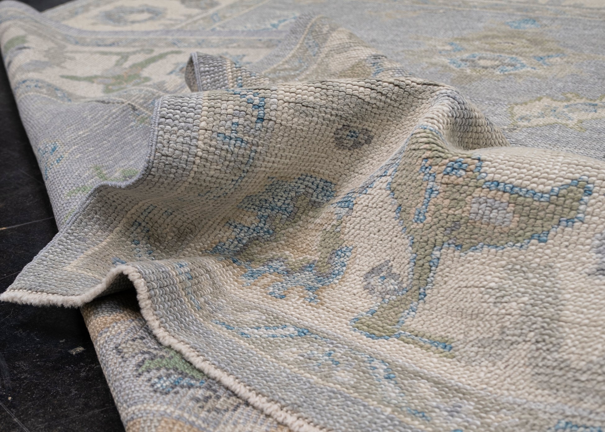 Turkish Oushak Rug 6'4" x 9'1" #11914