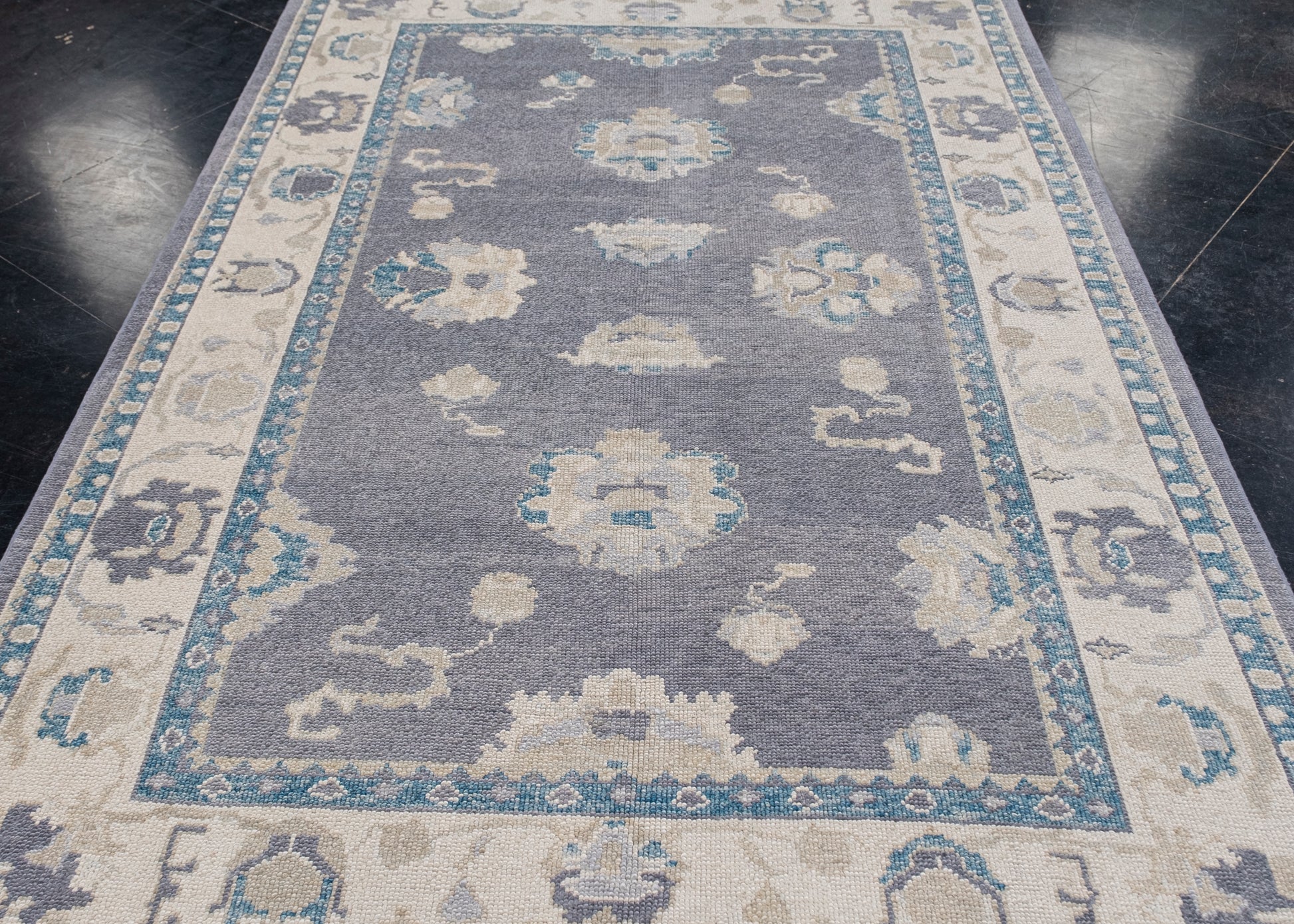 Turkish Oushak Rug 5'9" x 8'9" #11000