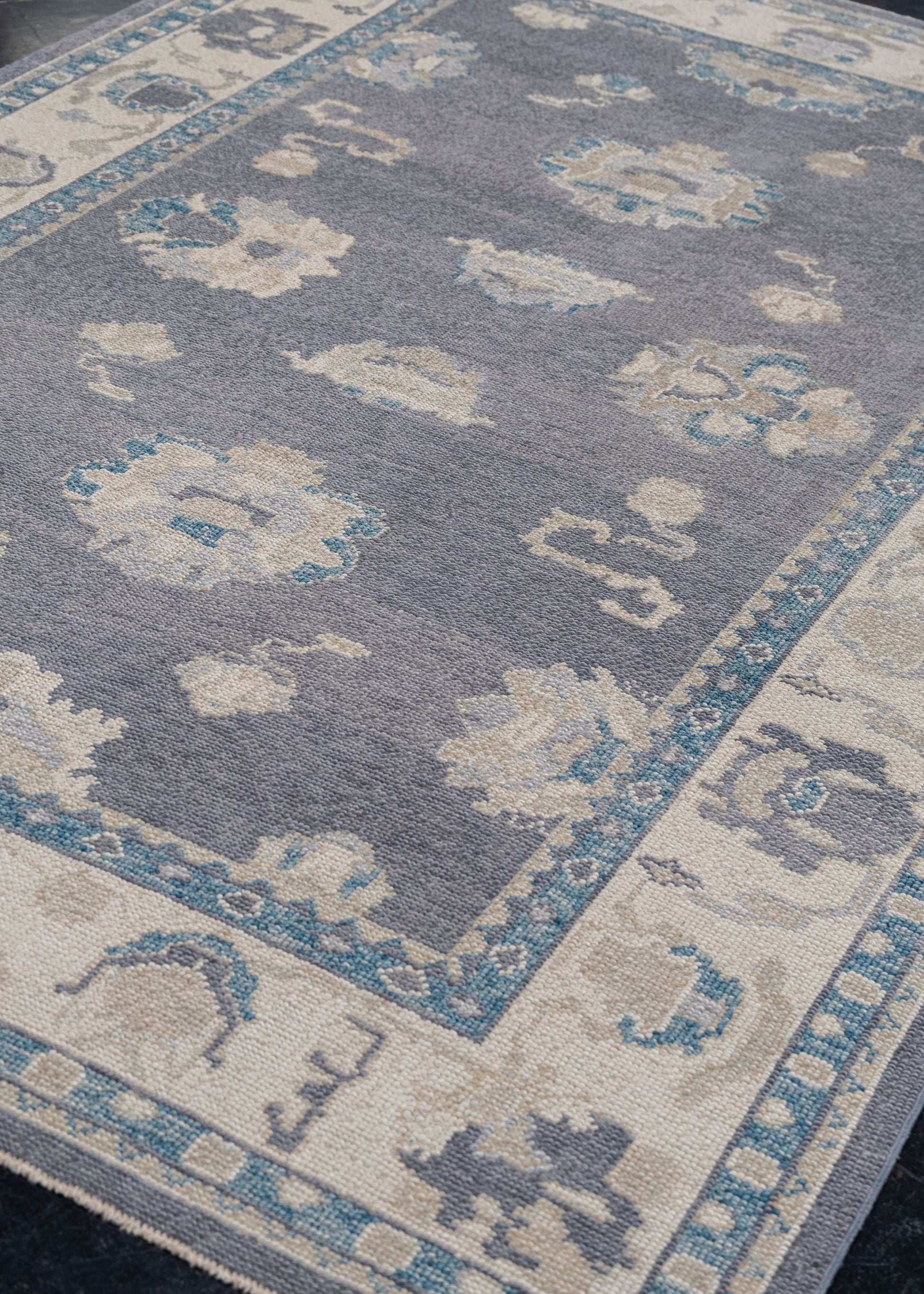 Turkish Oushak Rug 5'9" x 8'9" #11000