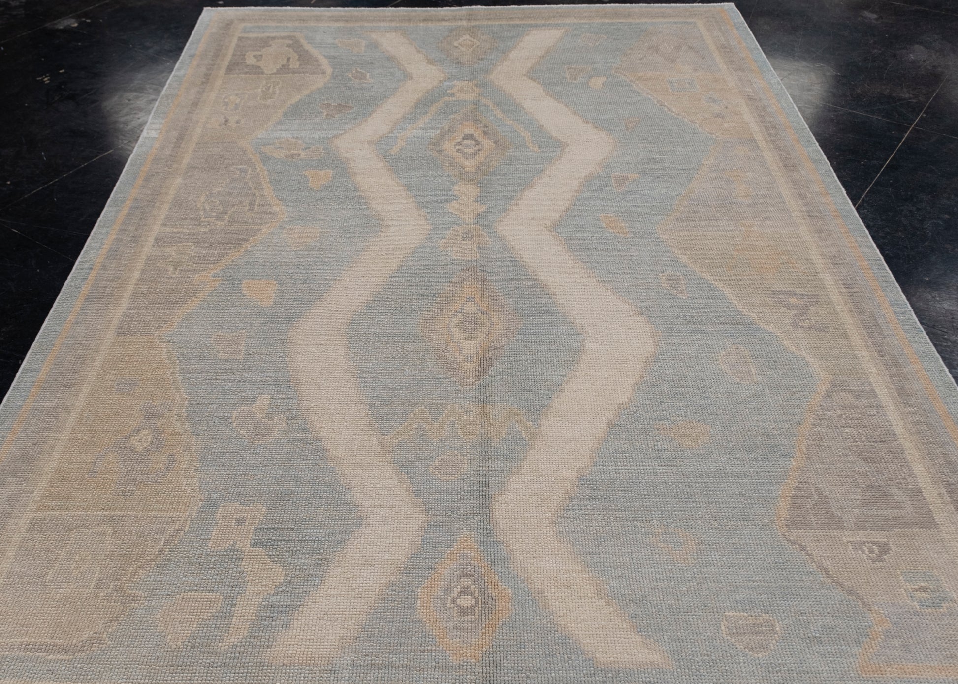 Turkish Oushak Rug 6'4" x 9'4" #12072