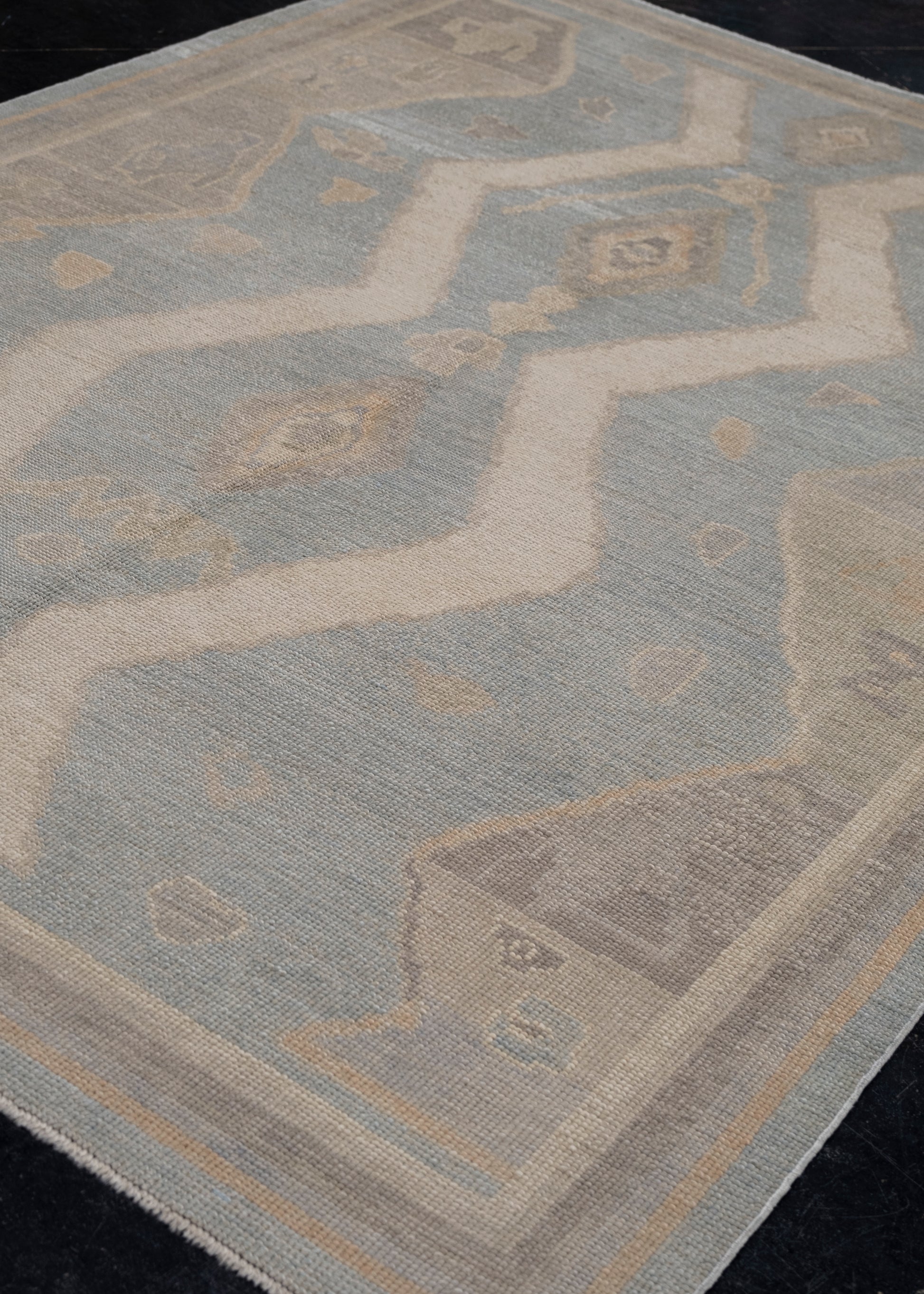 Turkish Oushak Rug 6'4" x 9'4" #12072