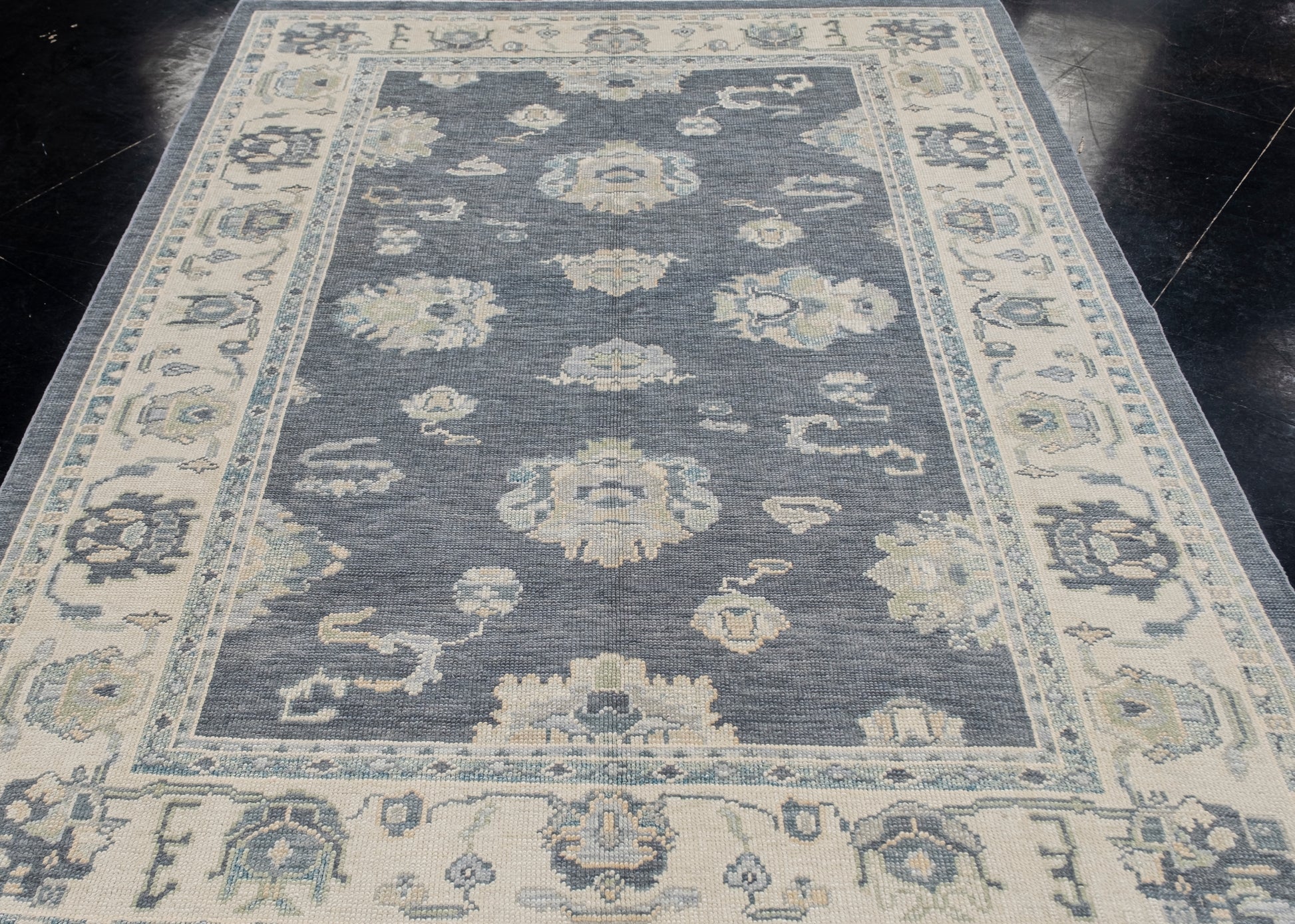 Turkish Oushak Rug 5'11" x 7'11" #10996