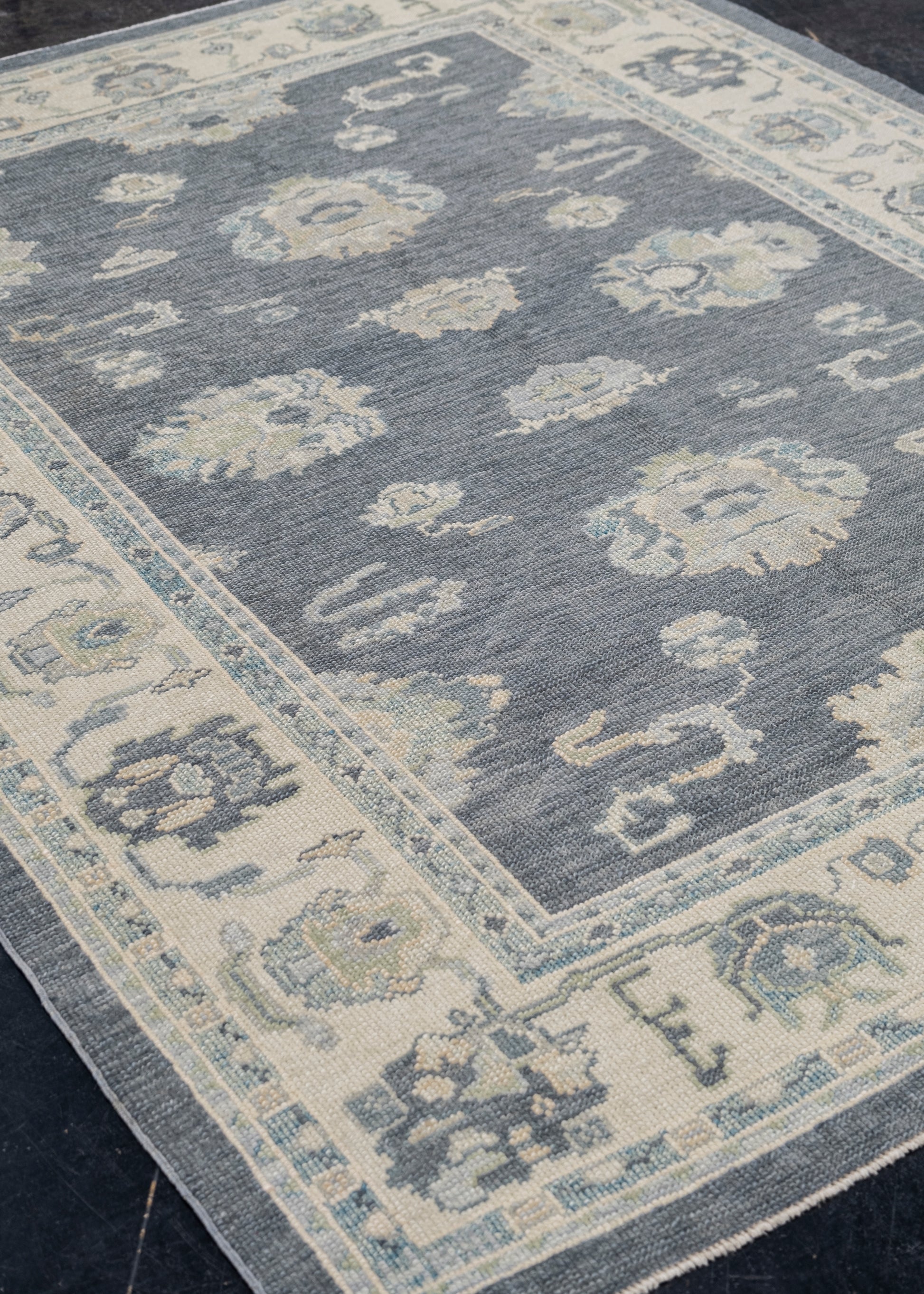 Turkish Oushak Rug 5'11" x 7'11" #10996