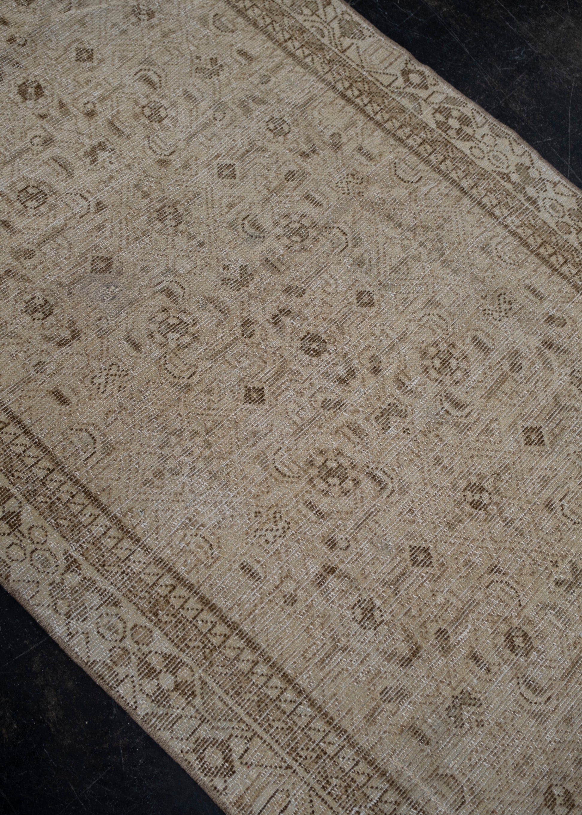 Turkish Vintage Anatolian Rug 3' x 9'3" #6043
