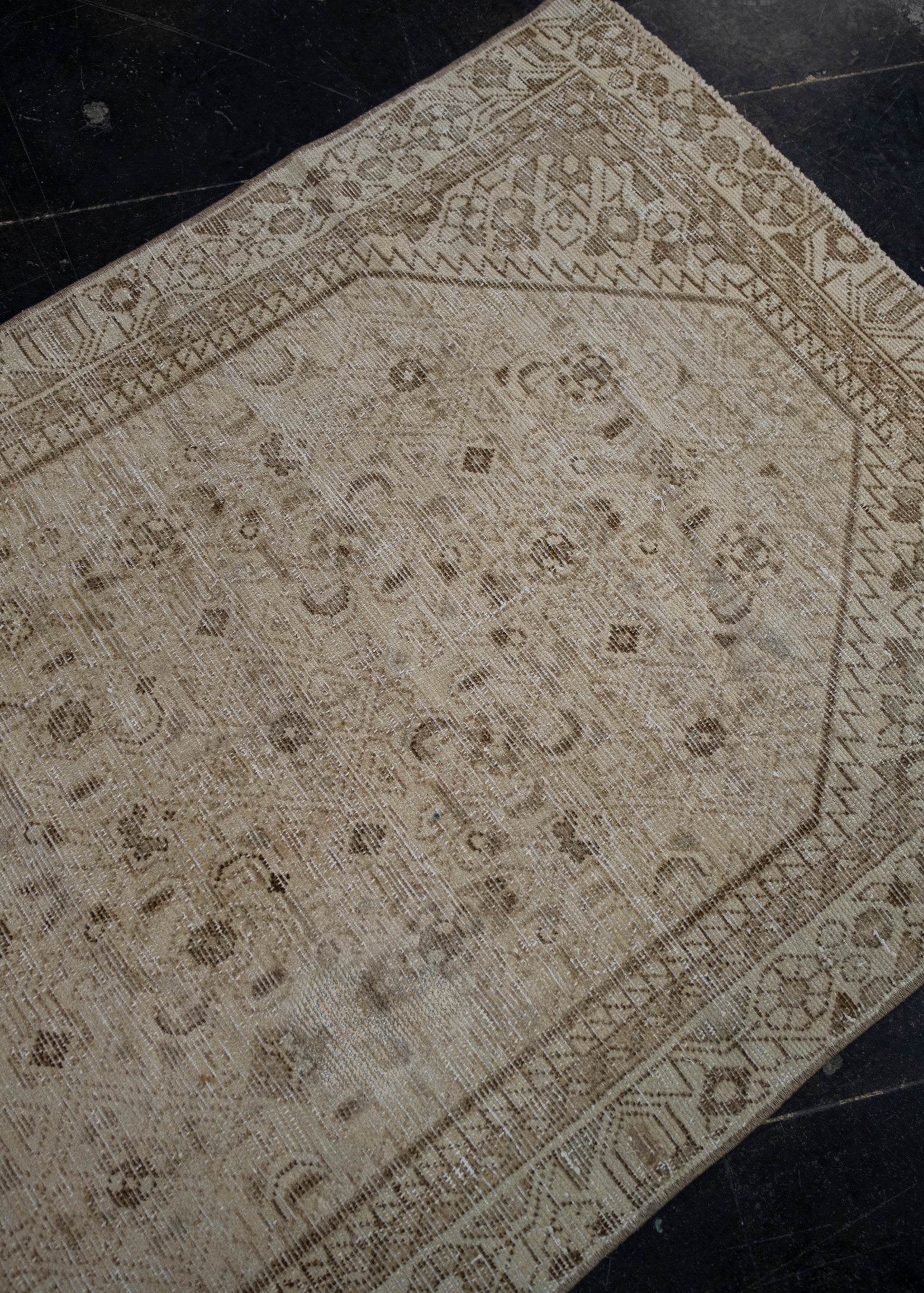 Turkish Vintage Anatolian Rug 3' x 9'3" #6043