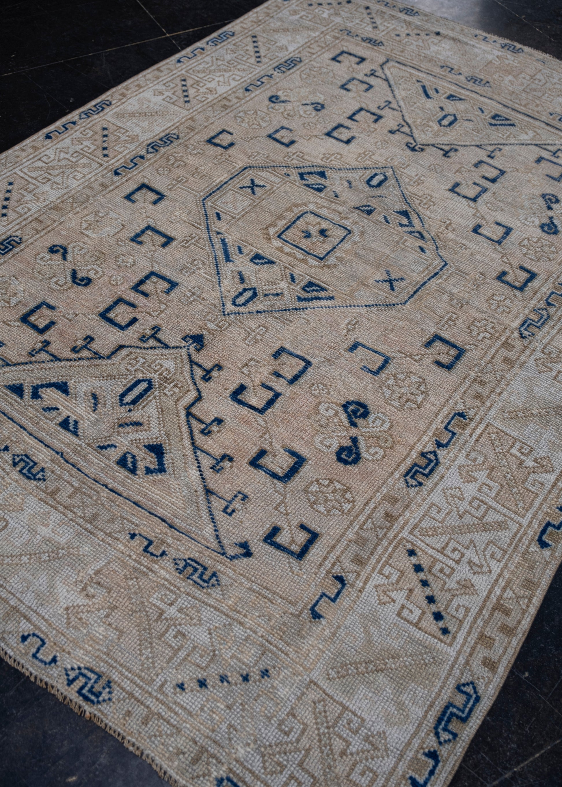 Turkish Vintage Anatolian Rug 4'6" x 6'1" #6042