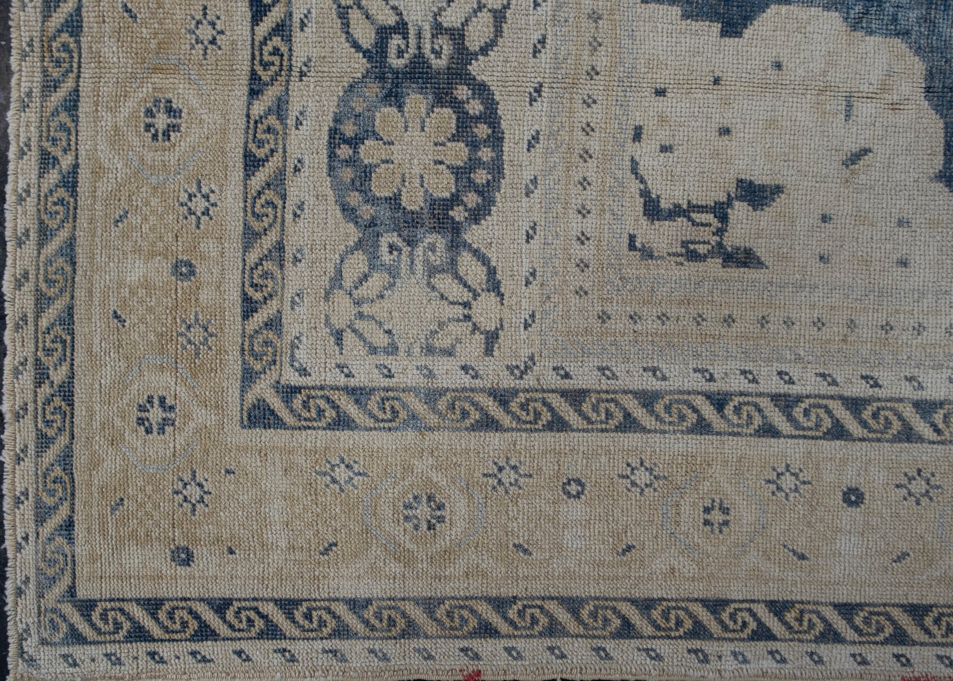Turkish Vintage Anatolian Rug 5'7" x 10' #6039