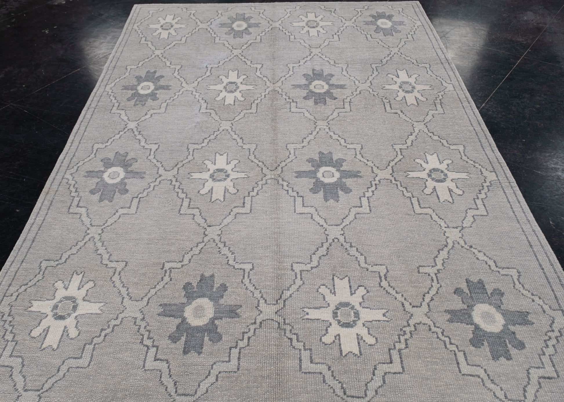 Turkish Oushak Rug 5'11" x 8'11" #11820