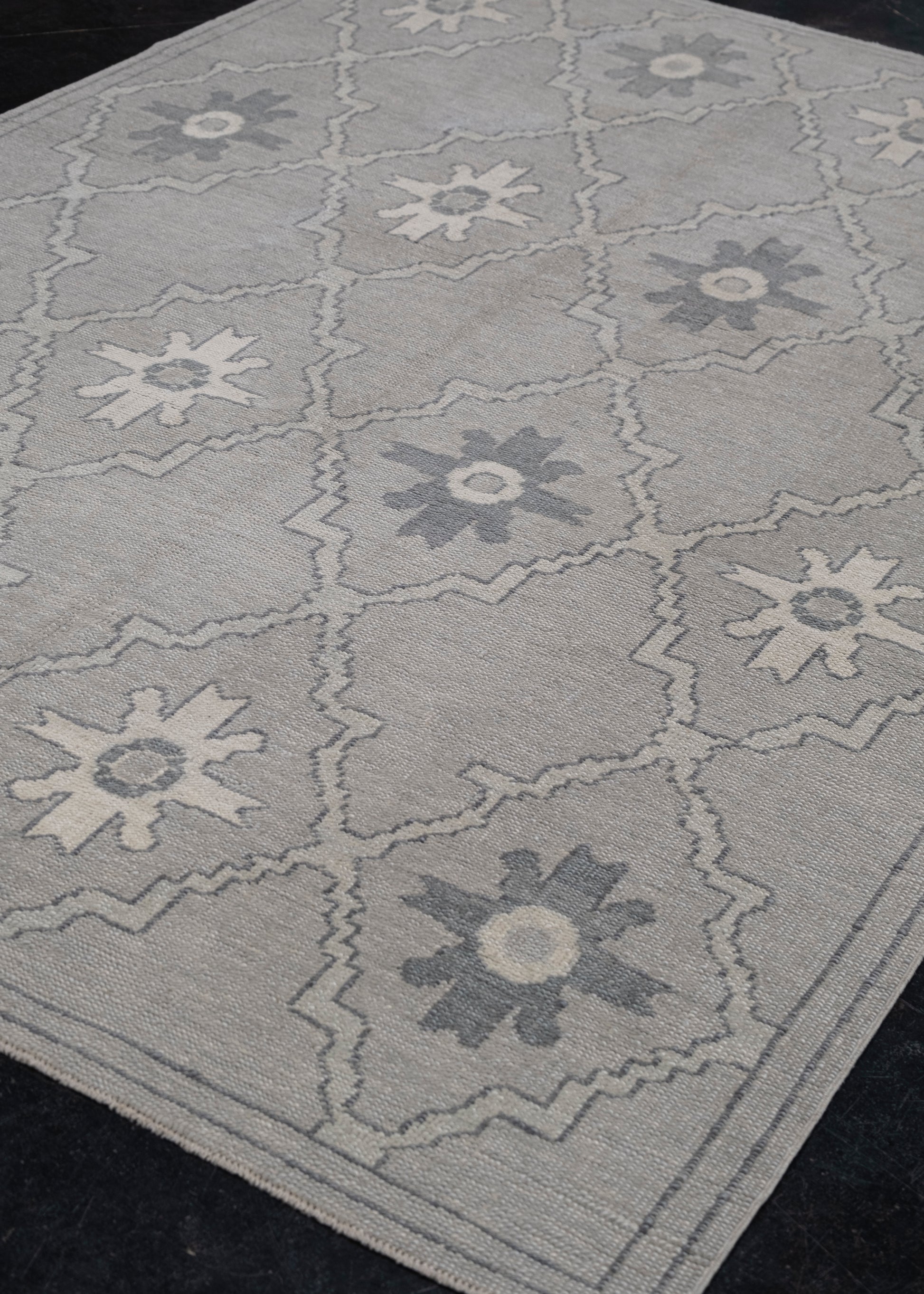 Turkish Oushak Rug 5'11" x 8'11" #11820