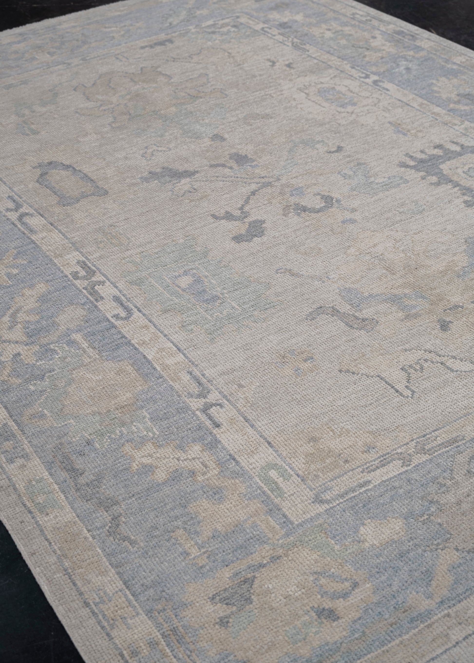 Turkish Oushak Rug 6'4" x 9' #11564