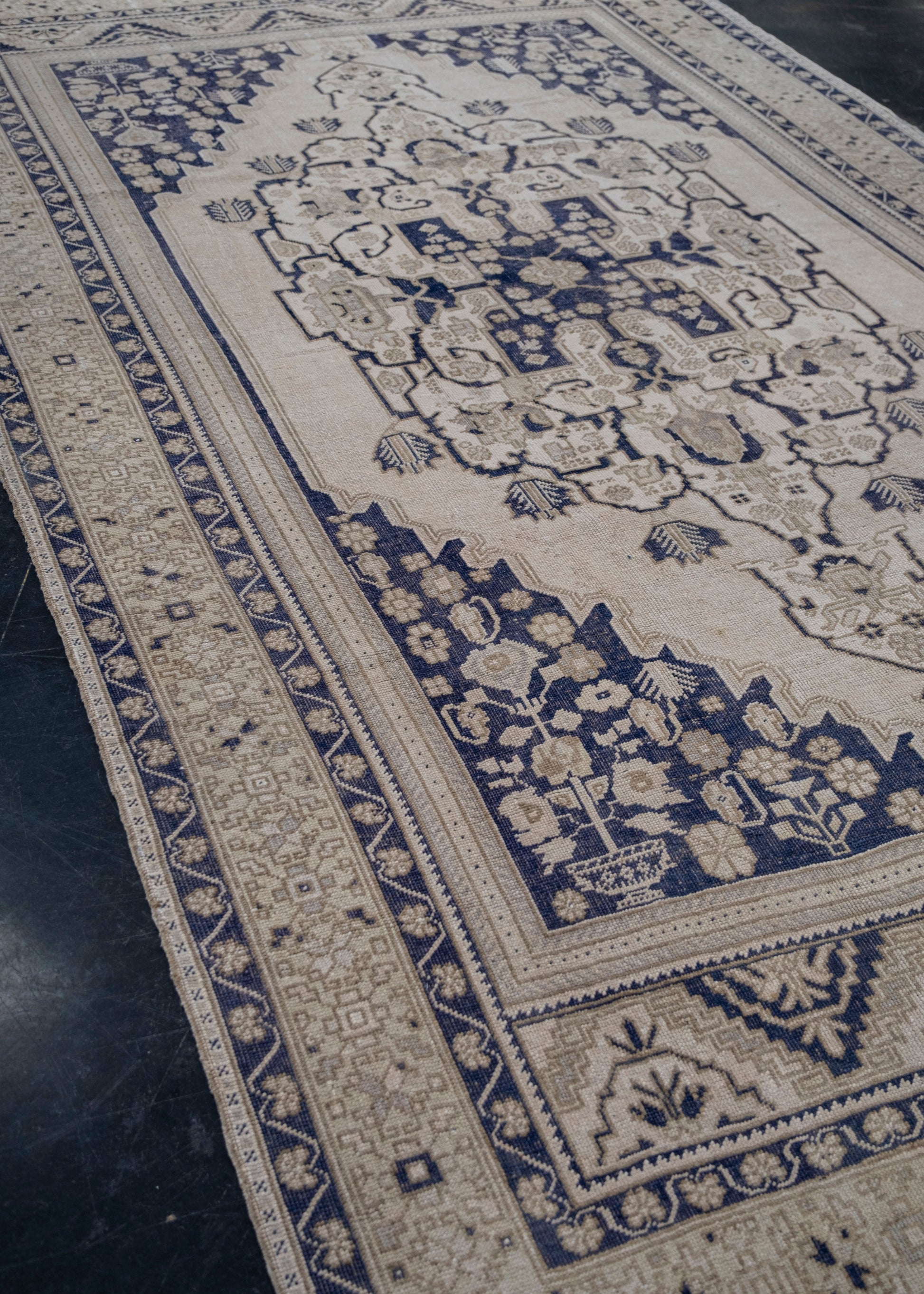 Turkish Vintage Anatolian Rug 6'10" x 12' #6036