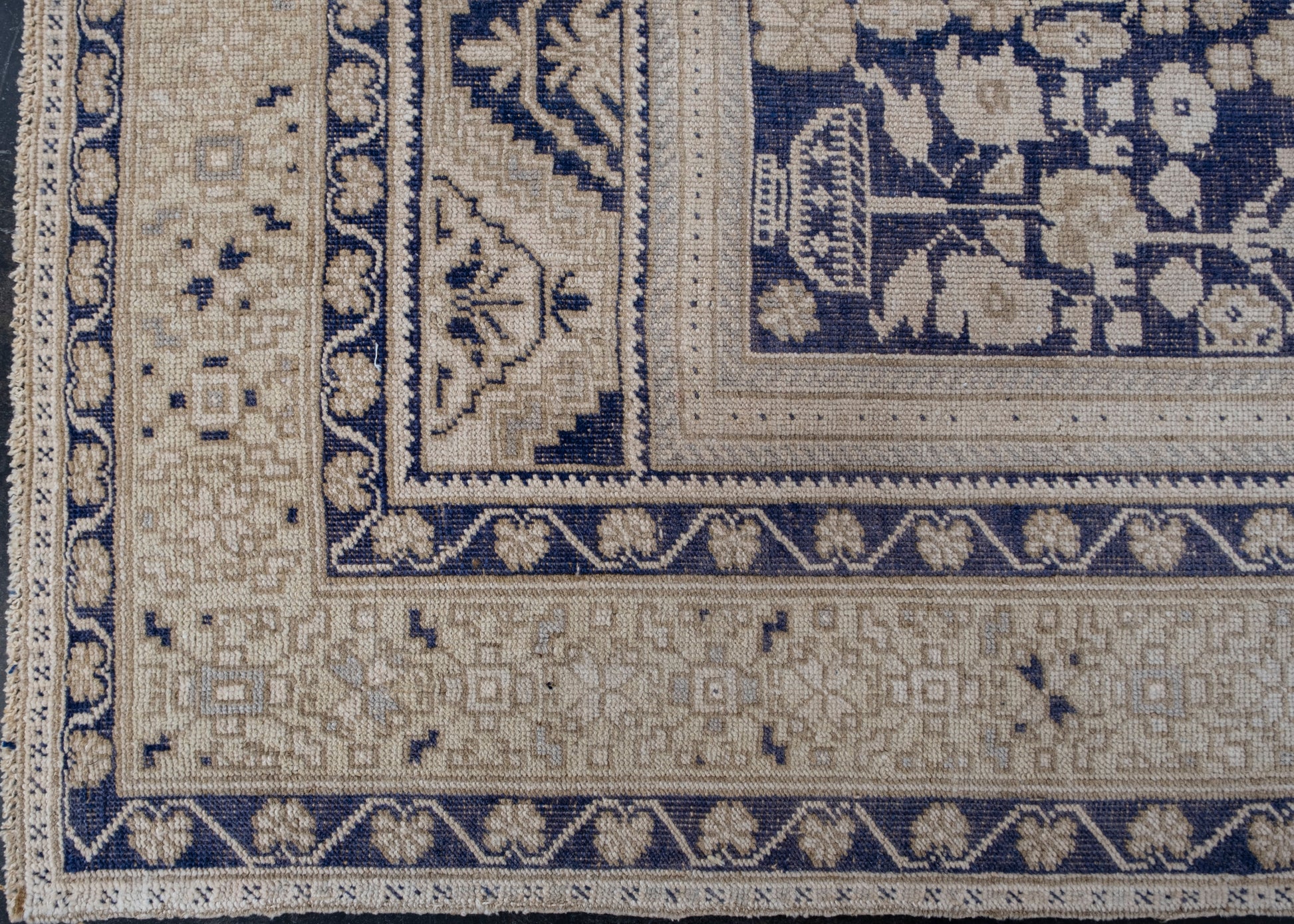 Turkish Vintage Anatolian Rug 6'10" x 12' #6036
