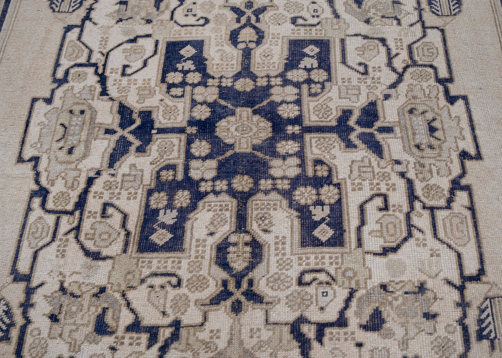 Turkish Vintage Anatolian Rug 6'10" x 12' #6036