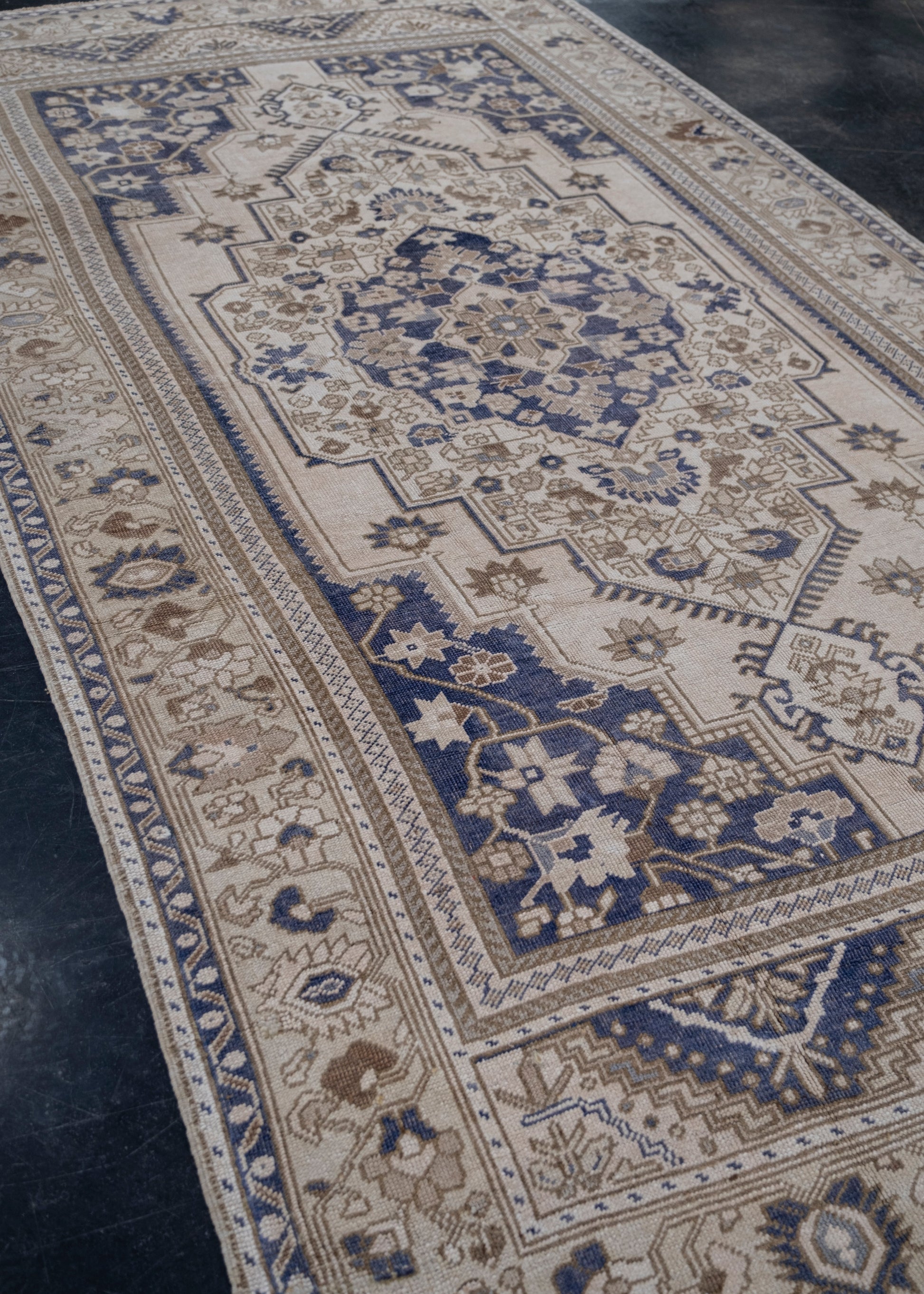 Turkish Vintage Anatolian Rug 5'10" x 11'11" #6035