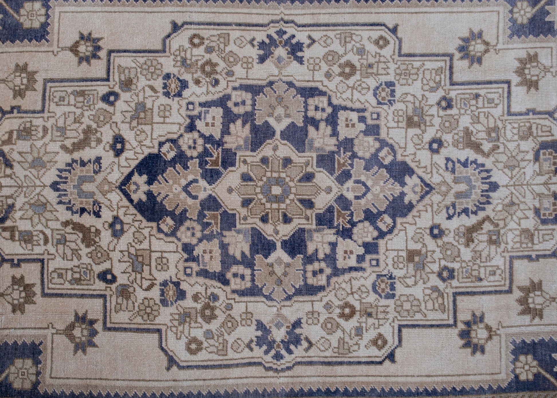 Turkish Vintage Anatolian Rug 5'10" x 11'11" #6035