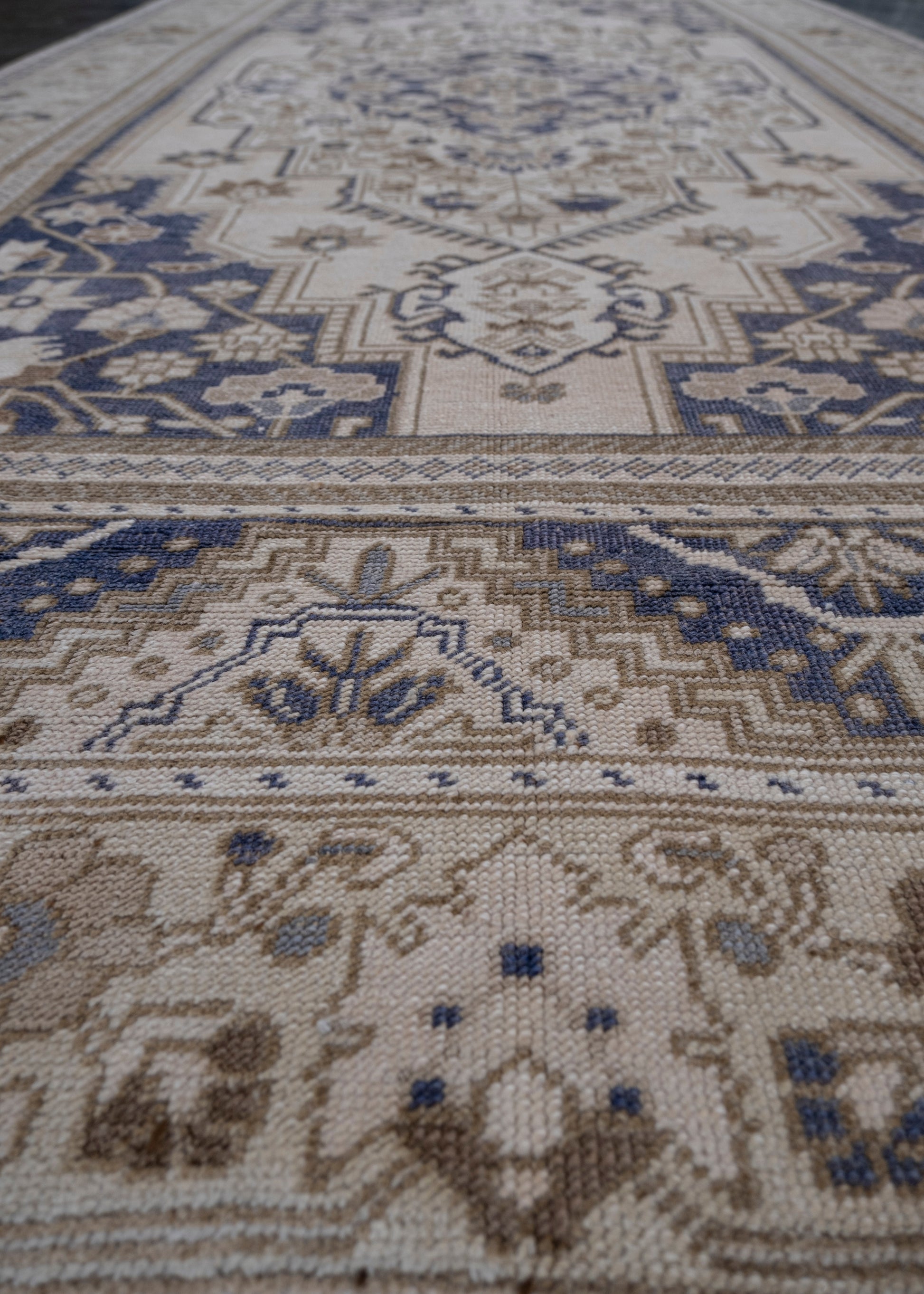 Turkish Vintage Anatolian Rug 5'10" x 11'11" #6035