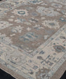 Turkish Oushak Rug 6'2" x 8'8" #7598