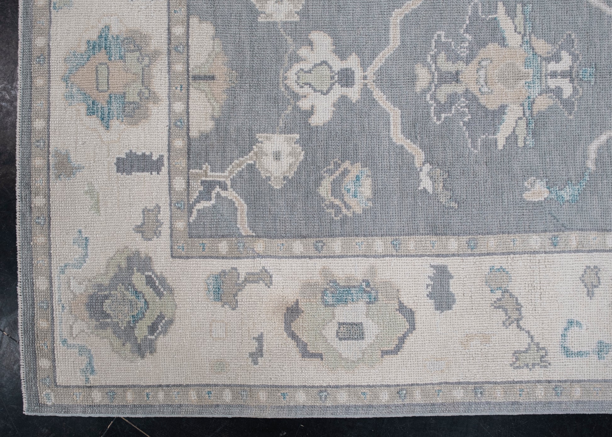 Turkish Oushak Rug 4'10" x 7' #12184