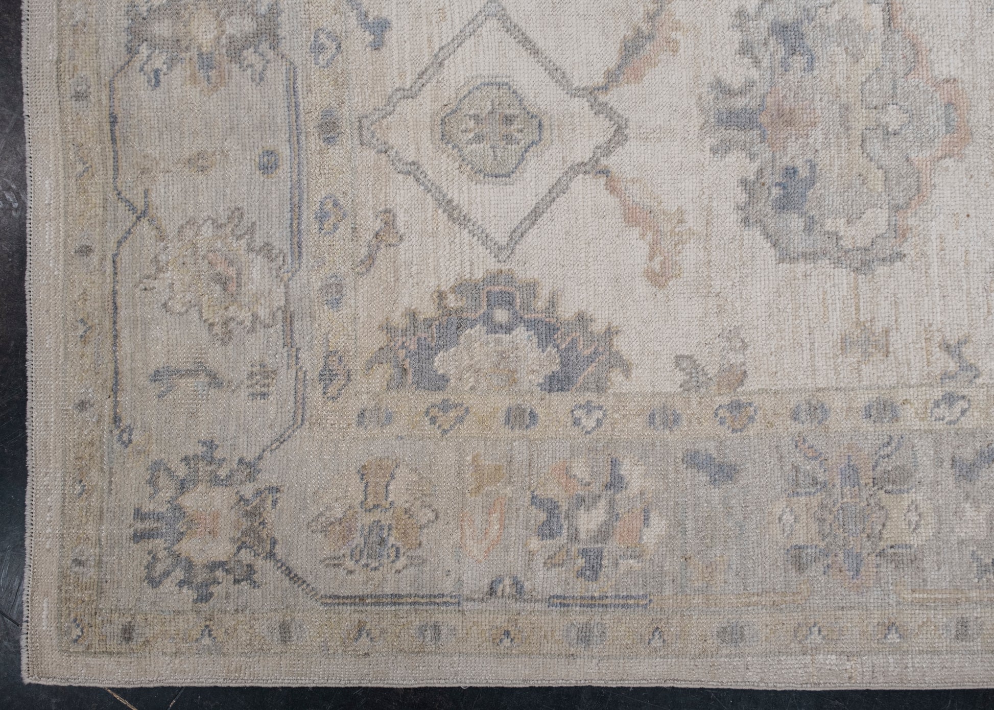 Turkish Oushak Rug 4'11" x 7'2" #12193