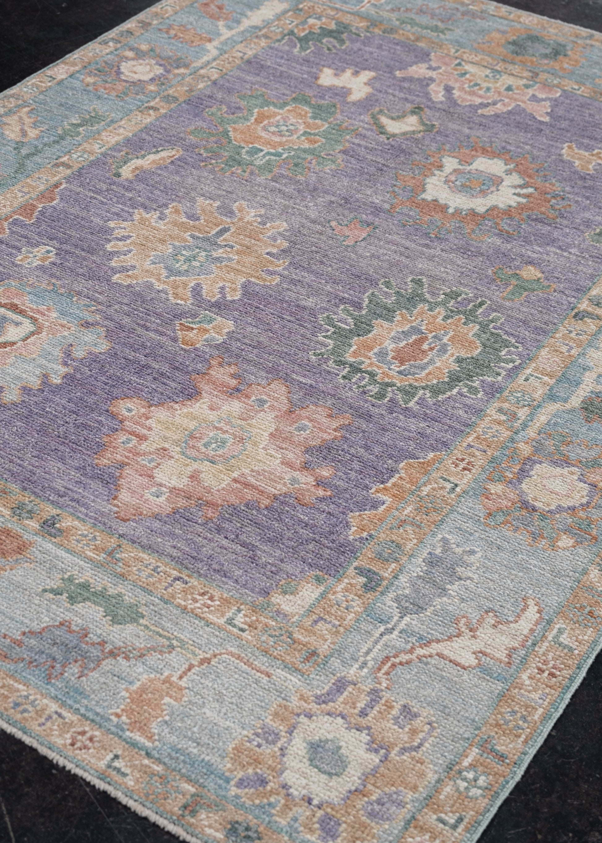 Turkish Oushak Rug 4'11" x 6'10" #2067