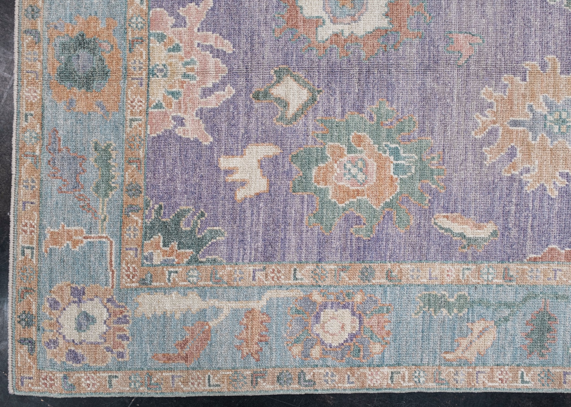 Turkish Oushak Rug 4'11" x 6'10" #2067
