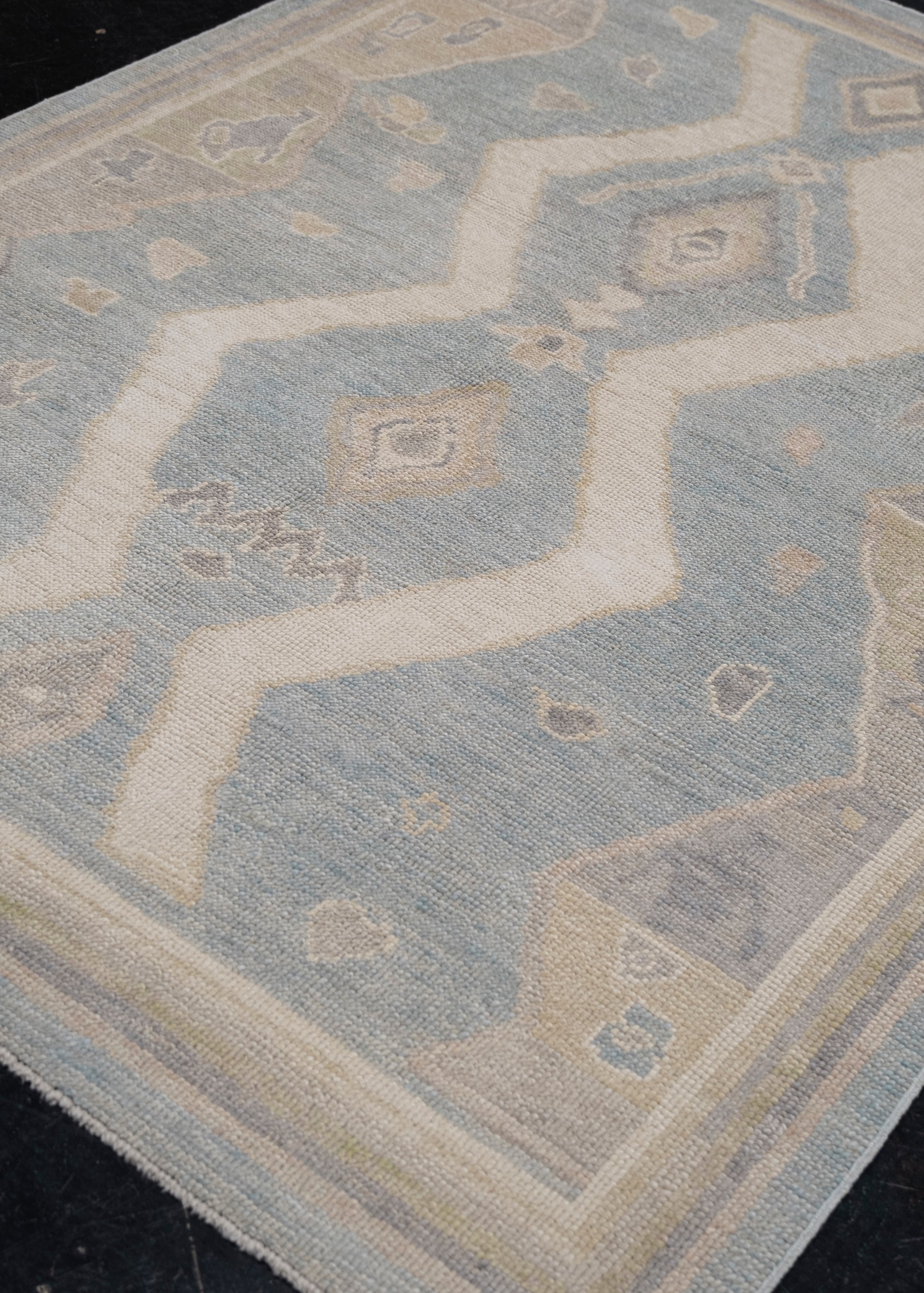 Turkish Oushak Rug 5' x 6'10" #12187