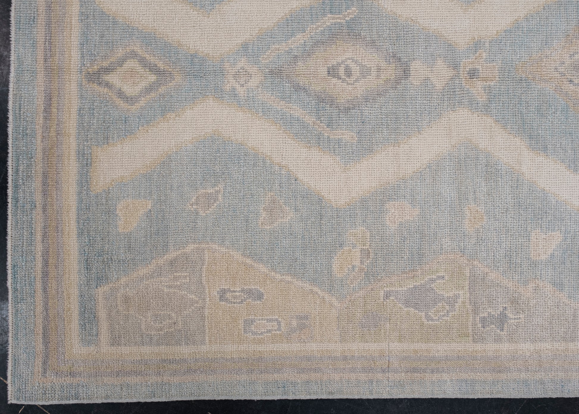 Turkish Oushak Rug 5' x 6'10" #12187