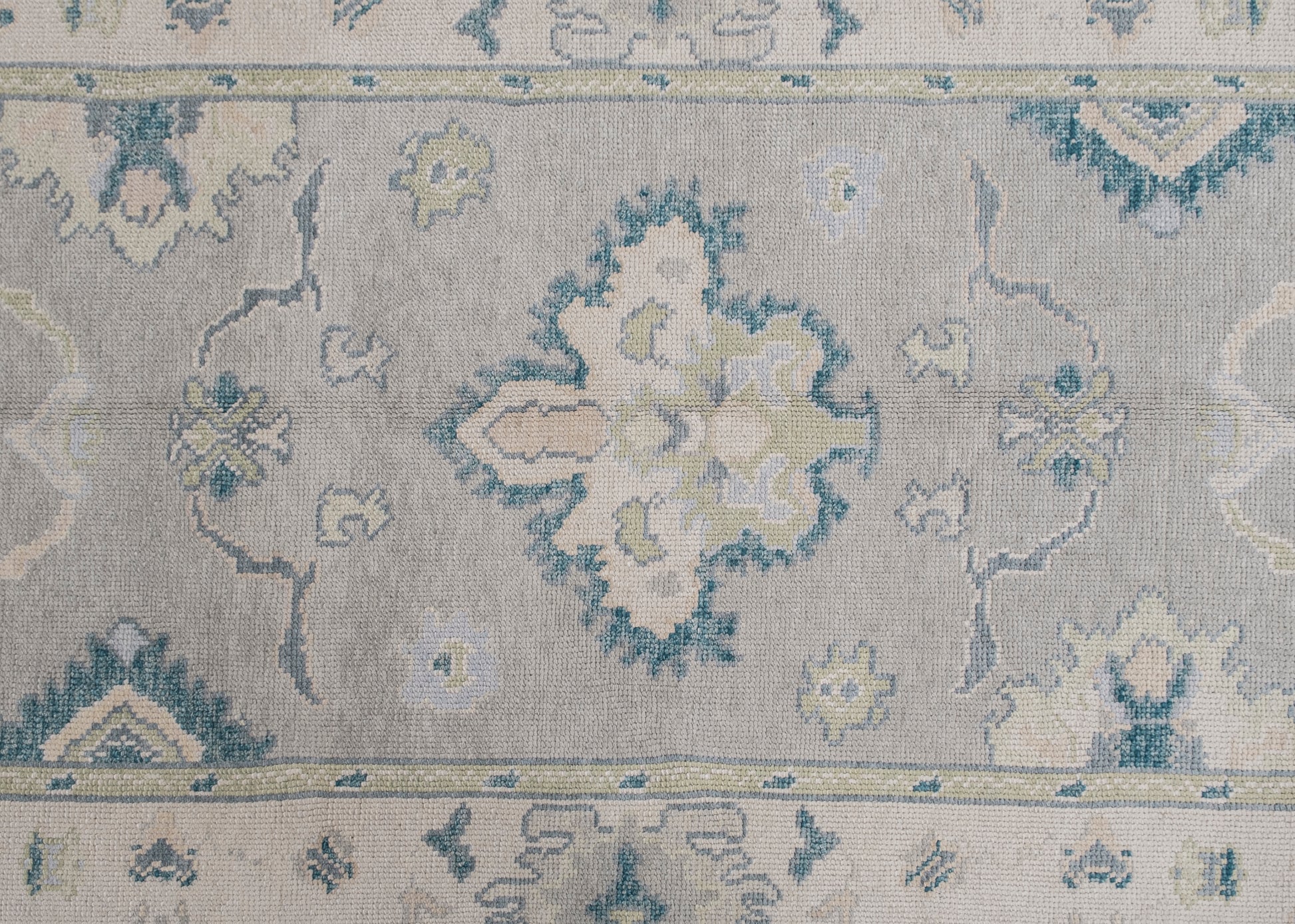 Turkish Oushak Rug 5'2" x 7'5" #12152